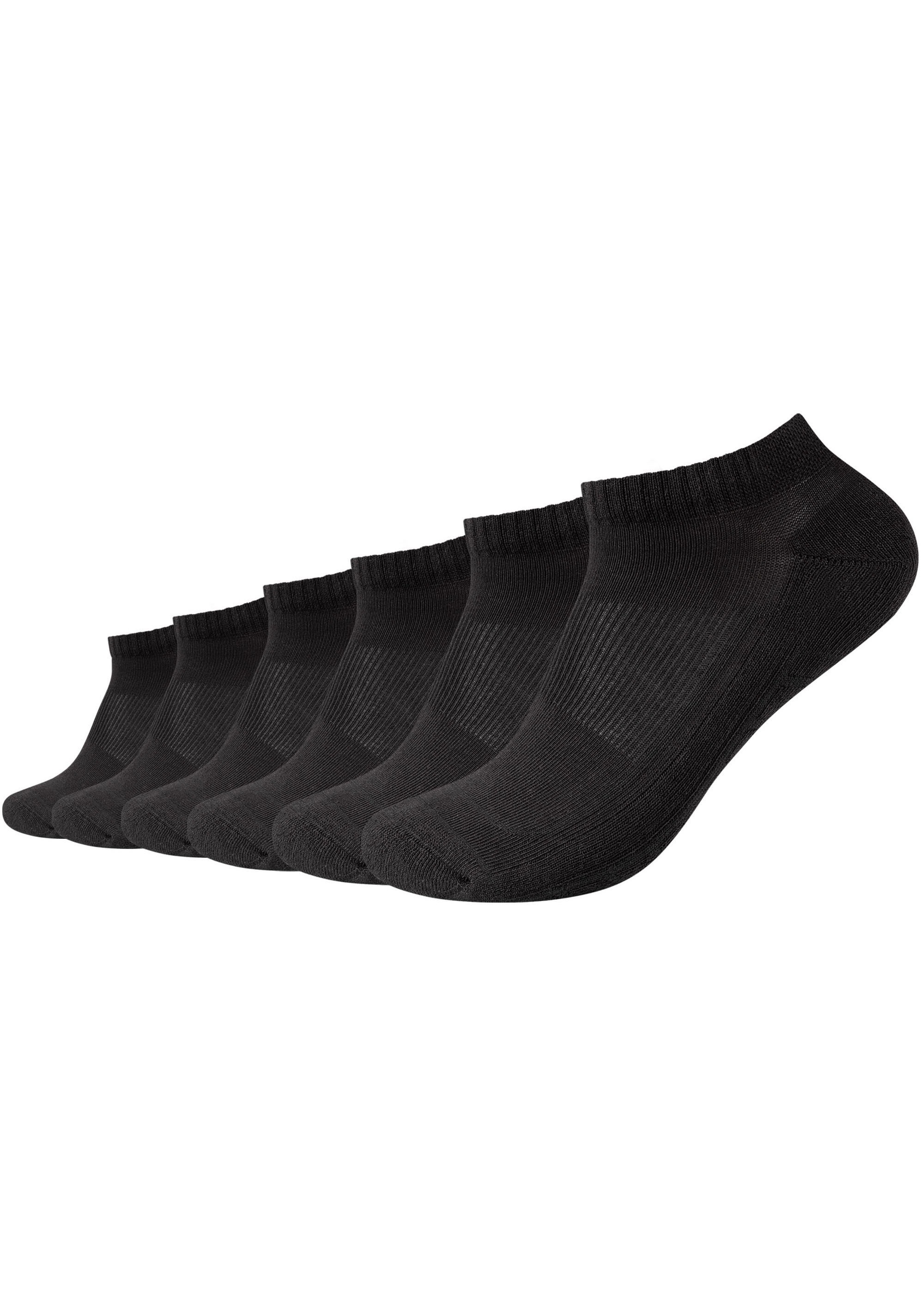 Camano Kurzsocken »ca-soft«, (6er Pack), mit verstärktem Zehenbereich