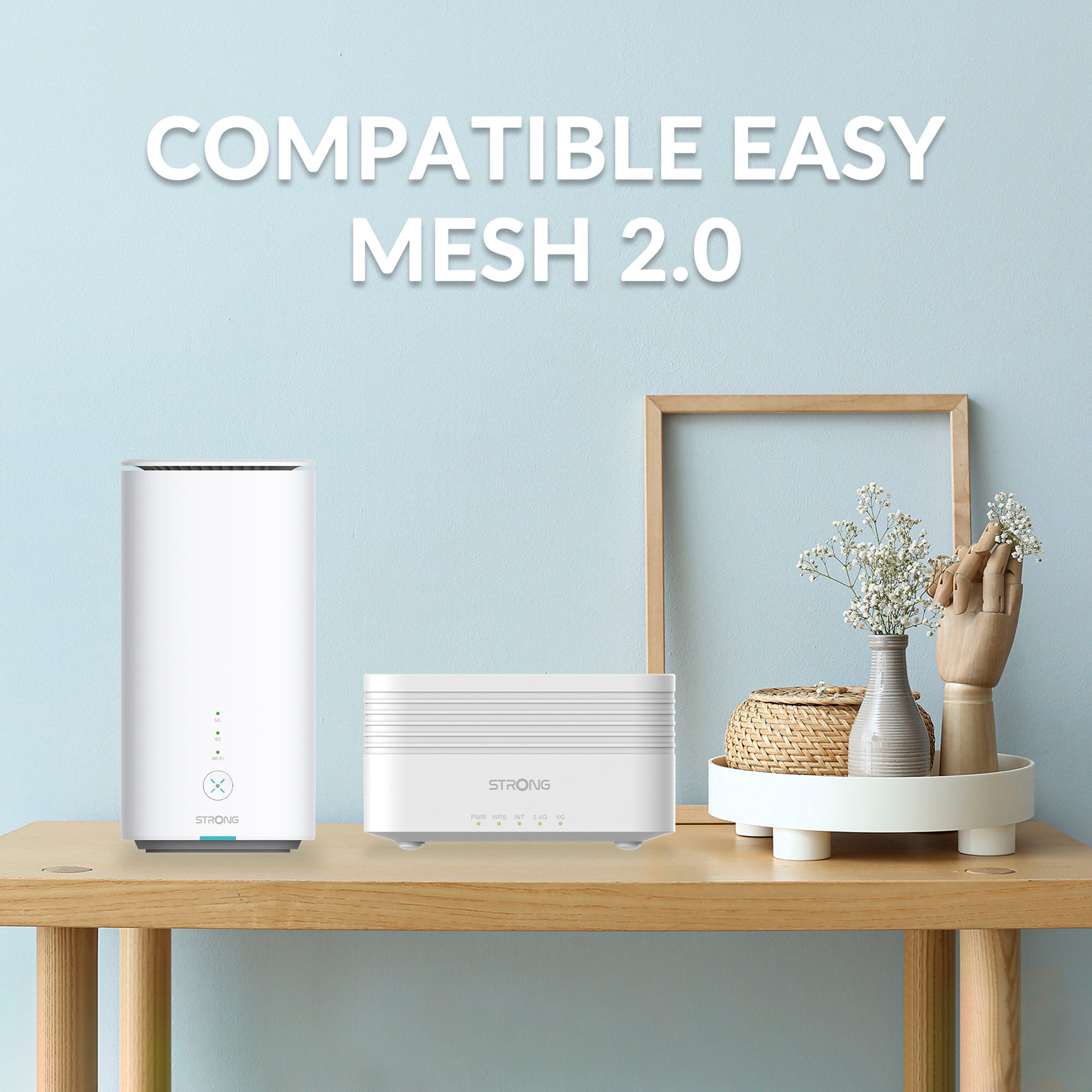 Strong 4G/LTE-Router »5G, LTE bis 3,2 Gbit/s, WLAN bis 3 Gbit/s, WiFi 6«