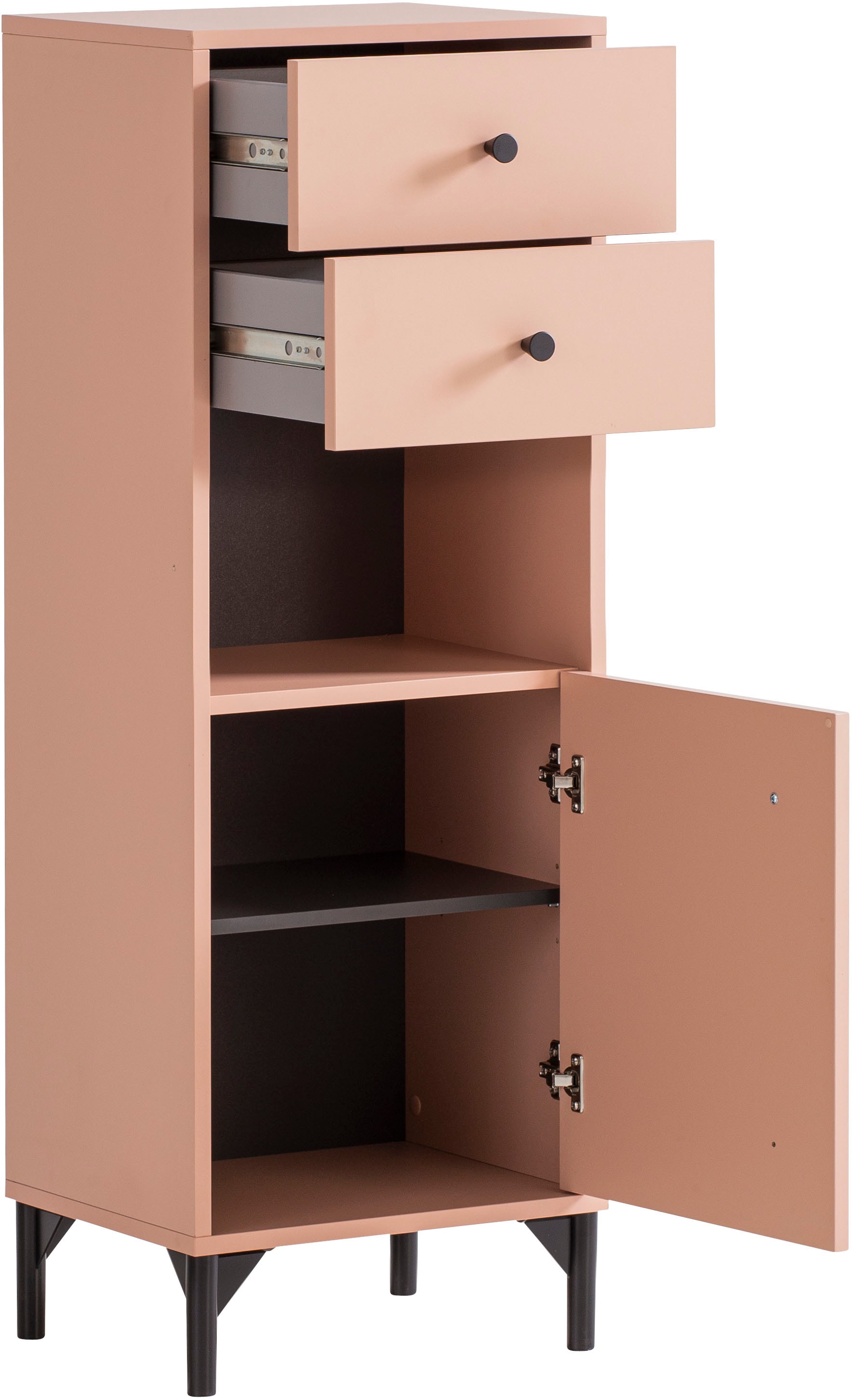 Schildmeyer Midischrank »Smash, Breite 40 cm«, Apricot Dekor, wechselbarer Türanschlag