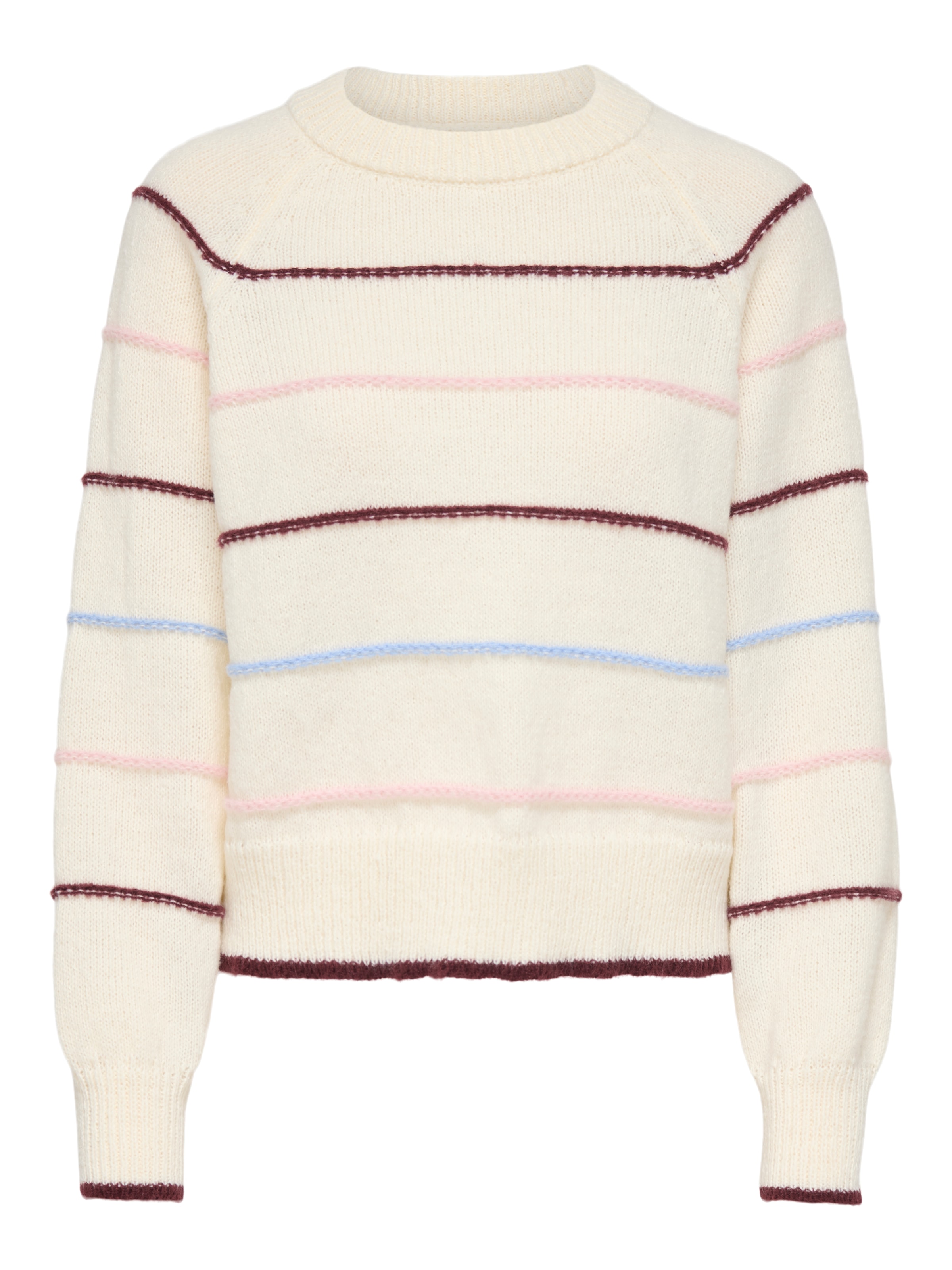 ONLY Strickpullover »ONLADORA LS O-NECK NCA KNT« Kunstfaser, regular fit