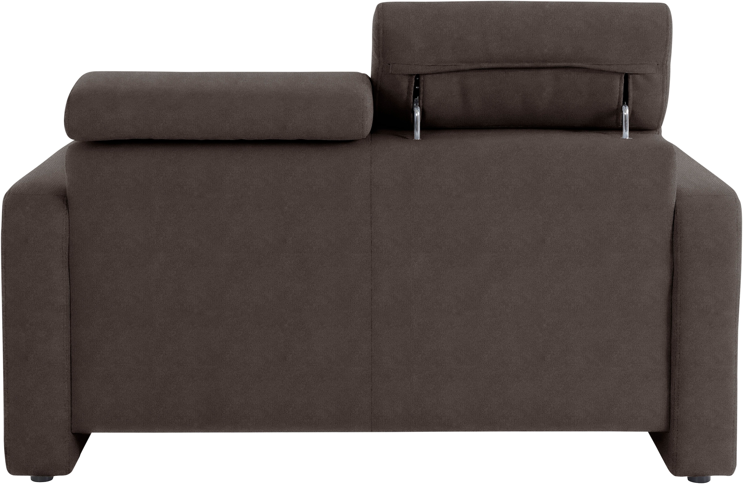 sit&more 2-Sitzer »Bologna«, inklusive Kopfteilverstellung und Federkern