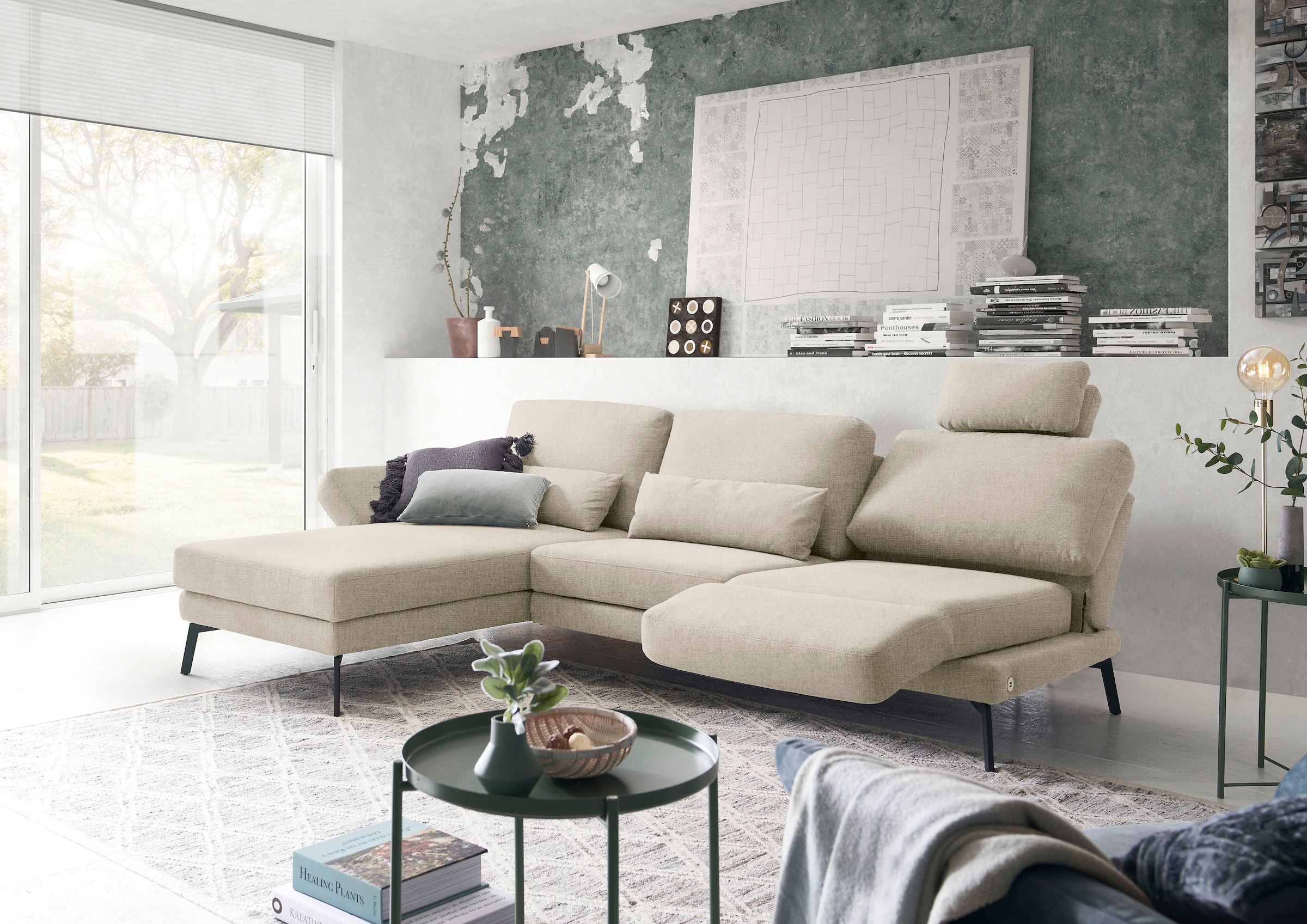 Image of 3C Candy Ecksofa "Kairo modernes Multifunktions-Sofa, bequem, L-Form" inklusive Drehsitz, Armlehnen- und Rückenverstellung, OTTOs Choice