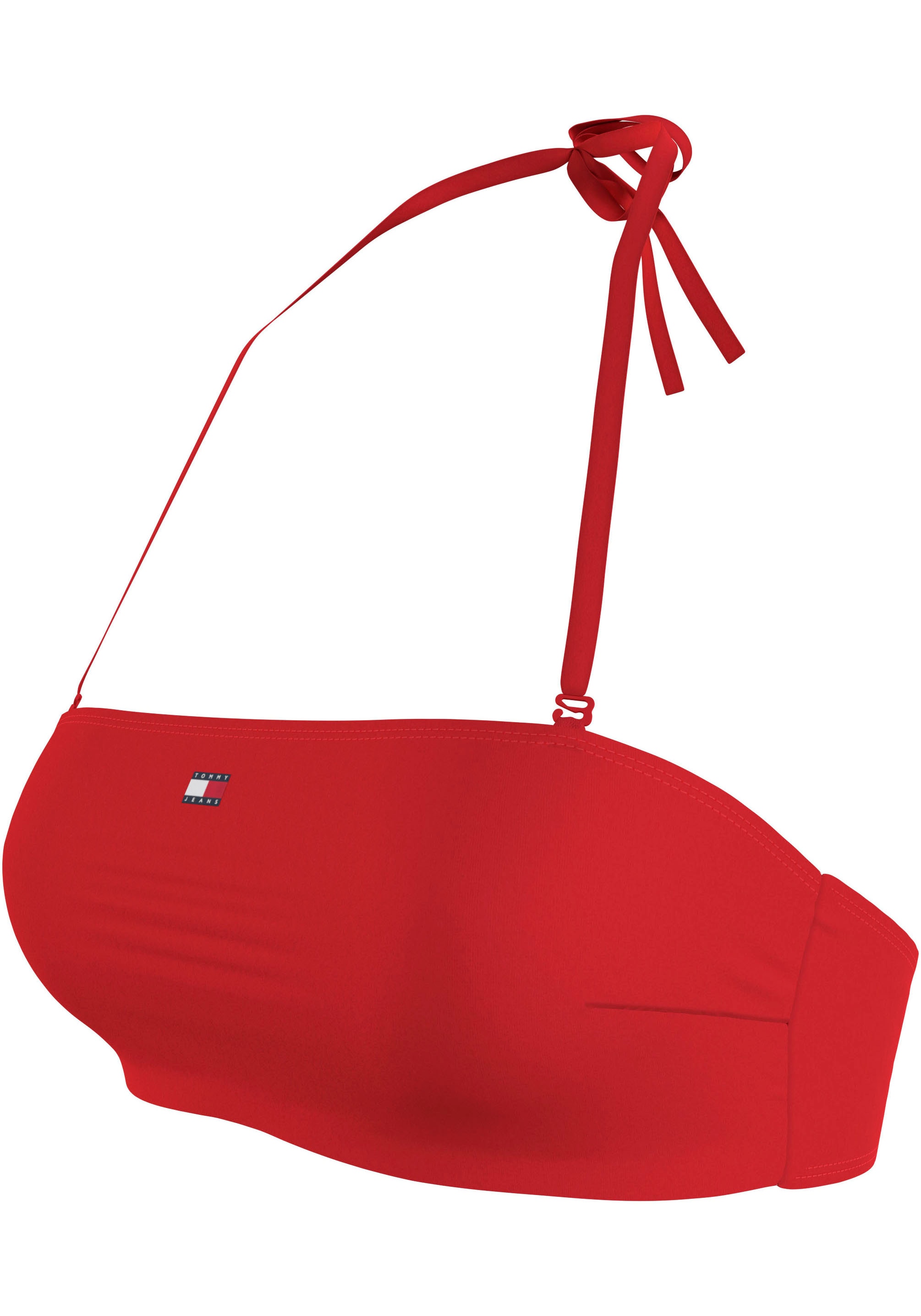 Tommy Hilfiger Swimwear Bandeau-Bikini-Top »BANDEAU«, abnehmbare Träger, Tommy Jeans Logo-Badge