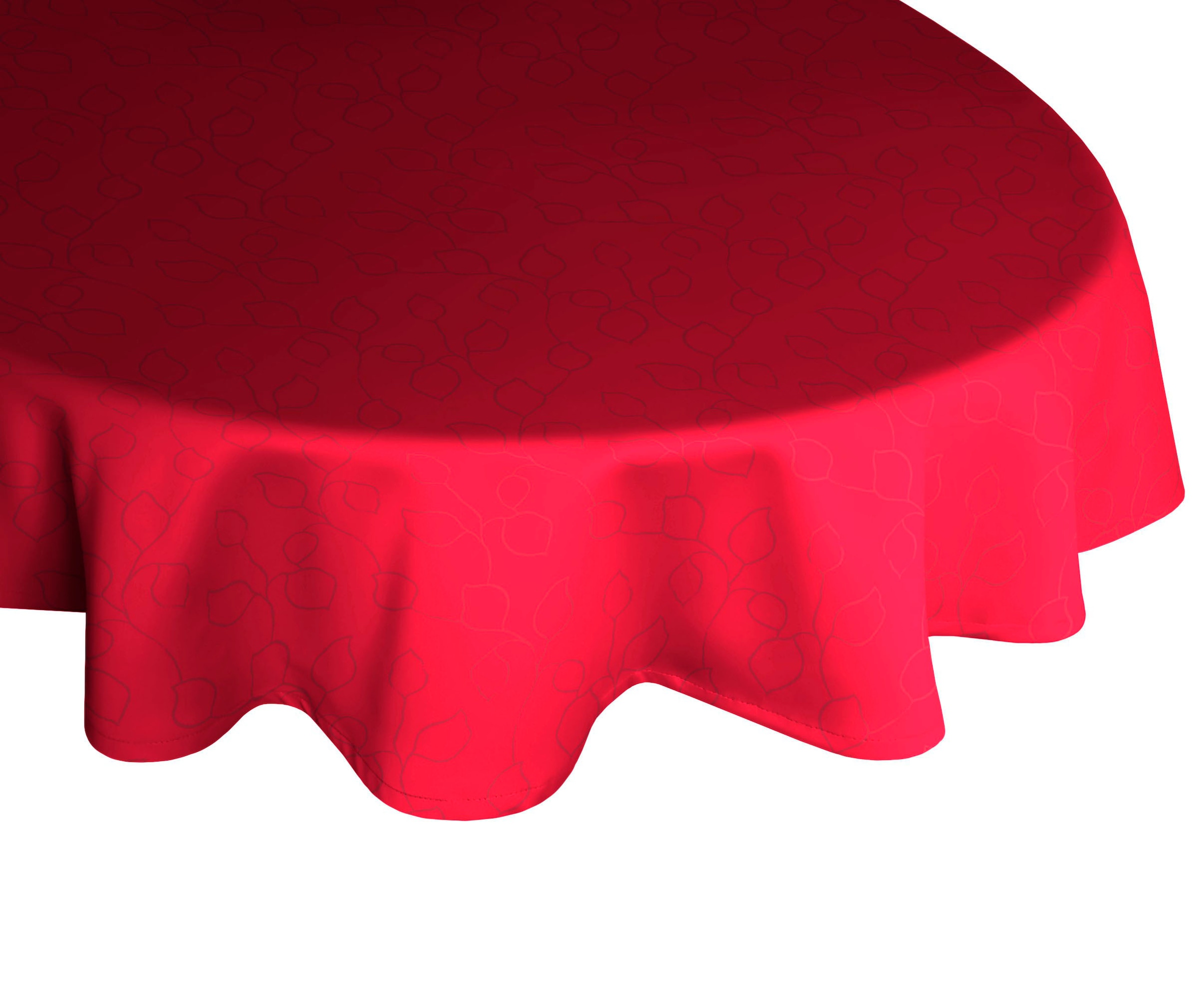 Wirth Tischdecke »Westport« Made in Germany, Jacquard Dekostoff, Blatt-Design, Pflegeleicht