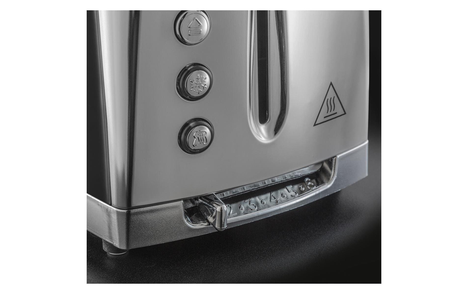 RUSSELL HOBBS Toaster »Russell Hobbs Toaster Luna Moonlight Grey«, 1550 W