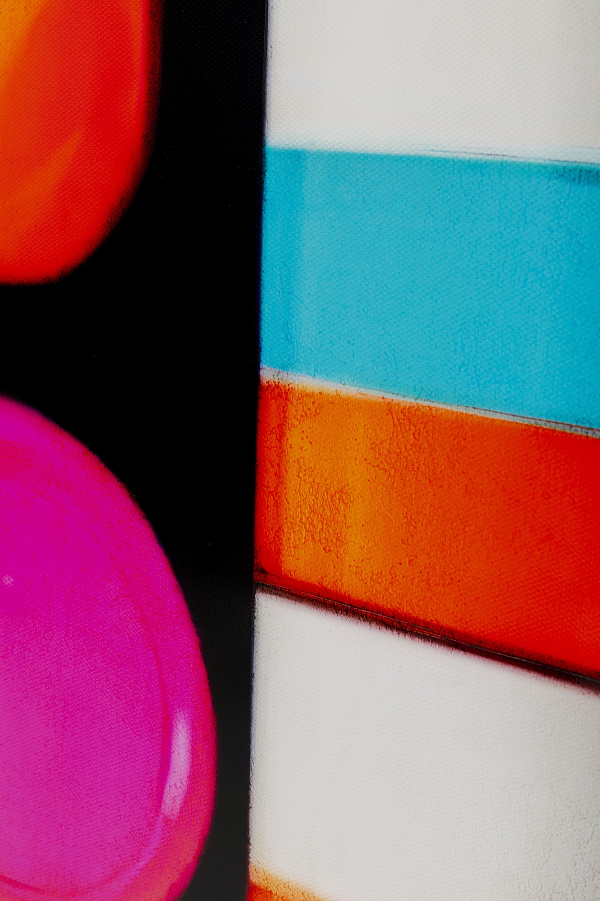 Kare Design Tableau sur toile »Pastilla Stripes 70x140cm« 1, 