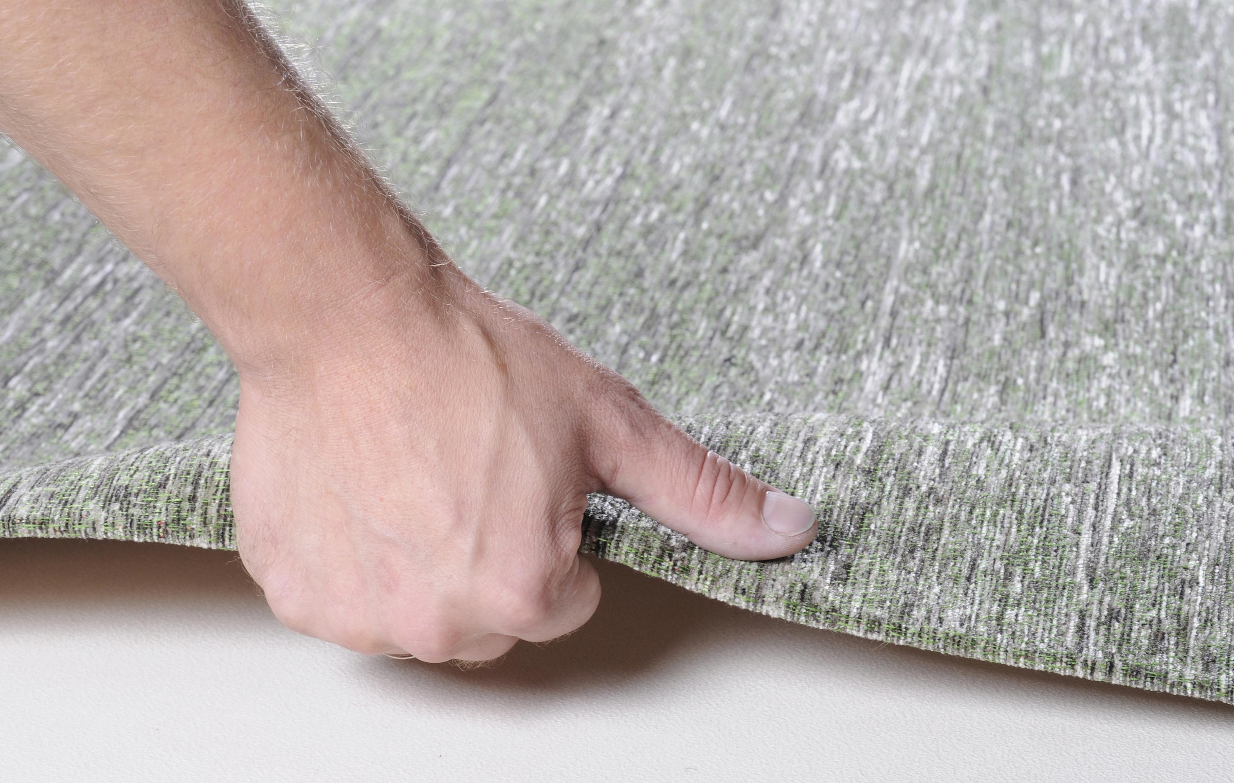 THEKO Teppich »Kapstadt uni« rechteckig 5 mm Höhe Flachgewebe, ideal im Wohnzimmer & Schlafzimmer