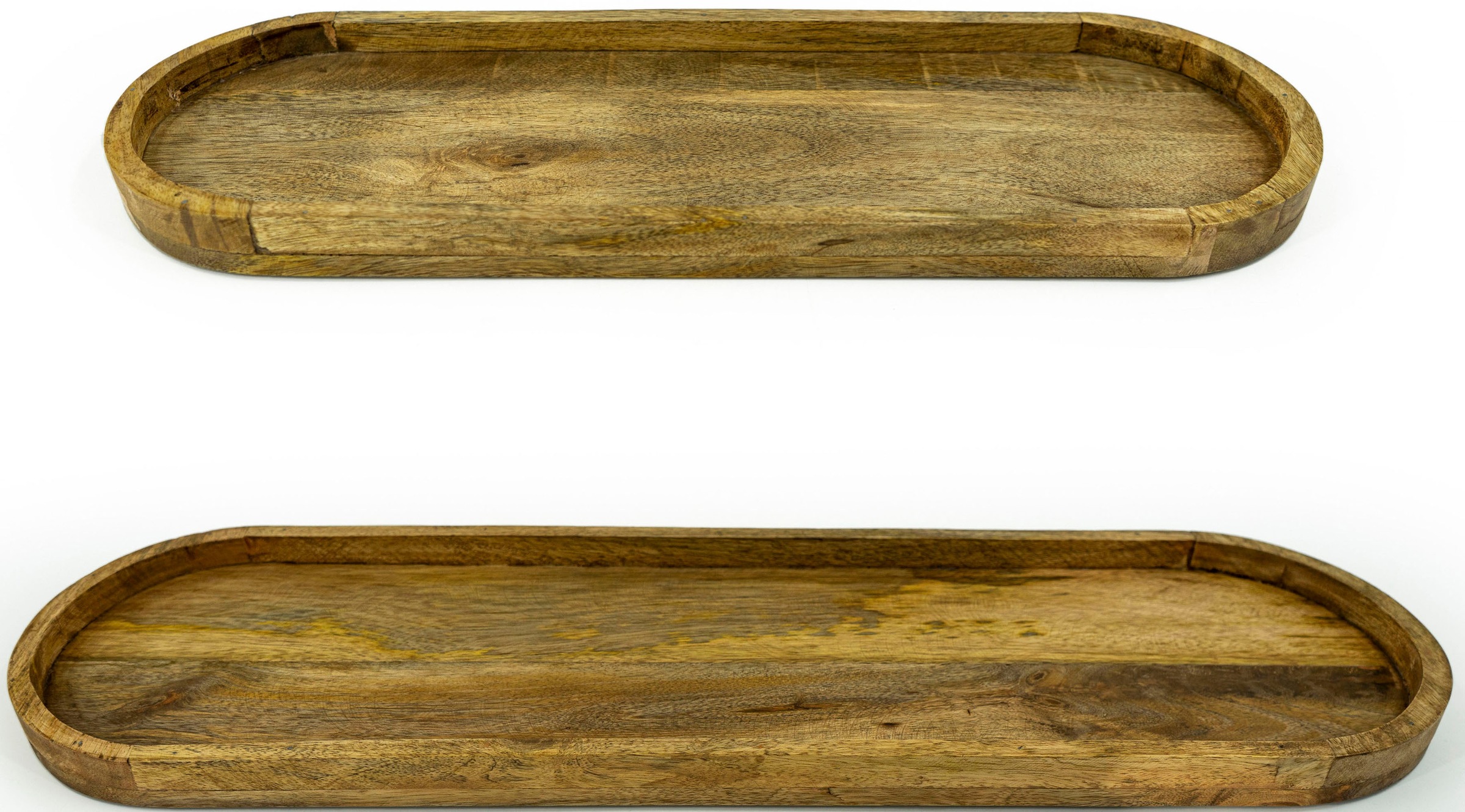 NOOR LIVING Tablett »Maritim«, (Set, 2 tlg.), Dekotablett aus Holz online  shoppen