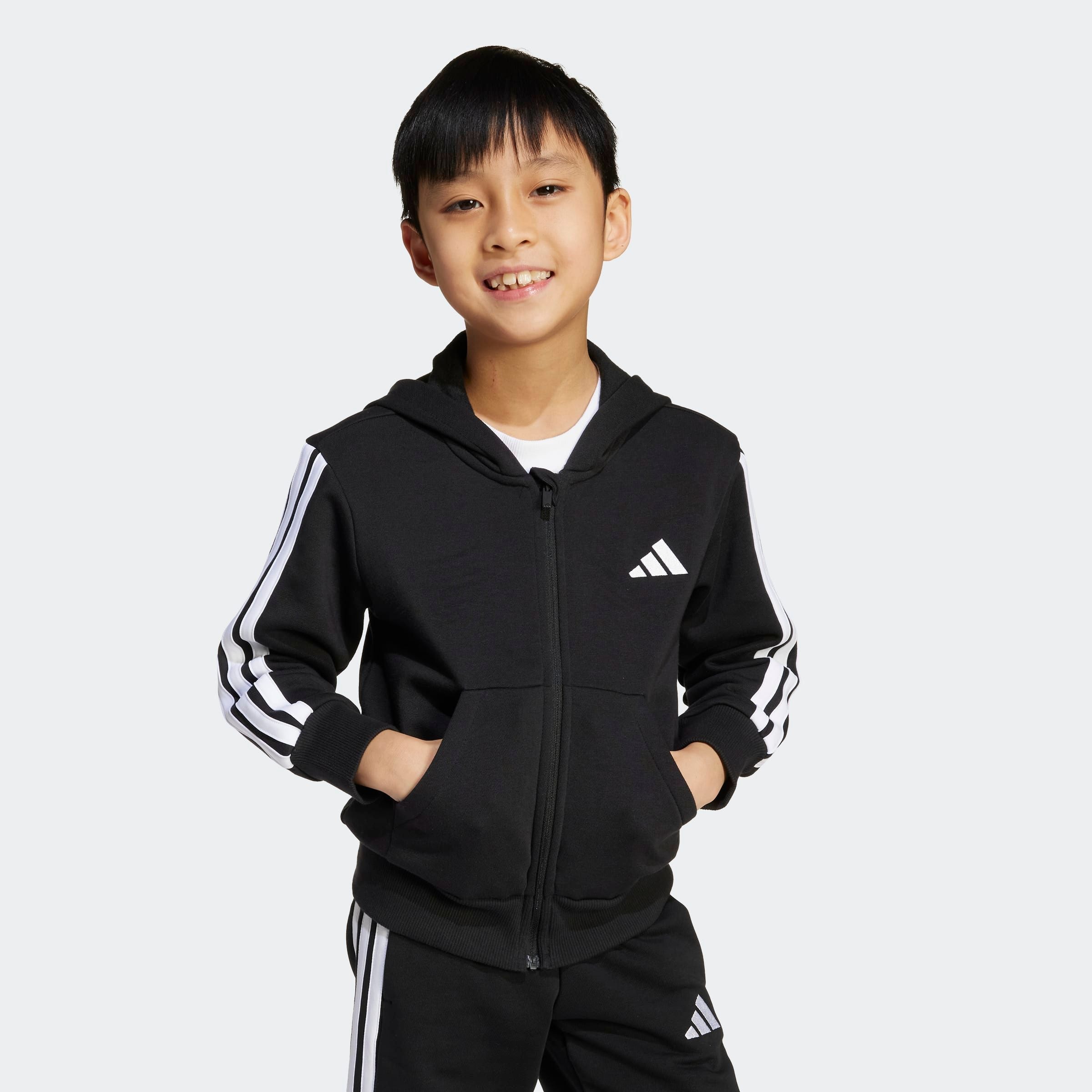 adidas Sportswear Kapuzensweatshirt »LK 3S FL FZ HD«