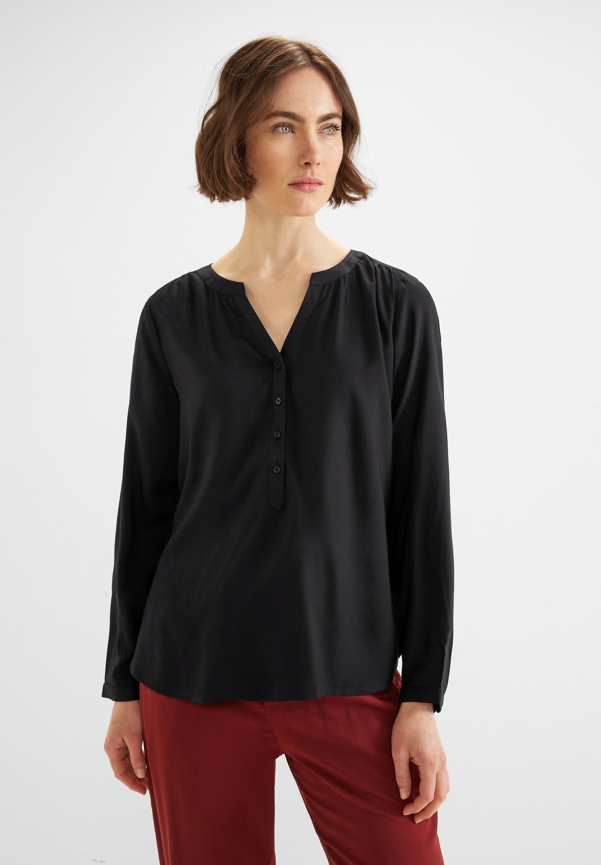 Shirtbluse »Style Bamika«, mit Seitenschlitzen