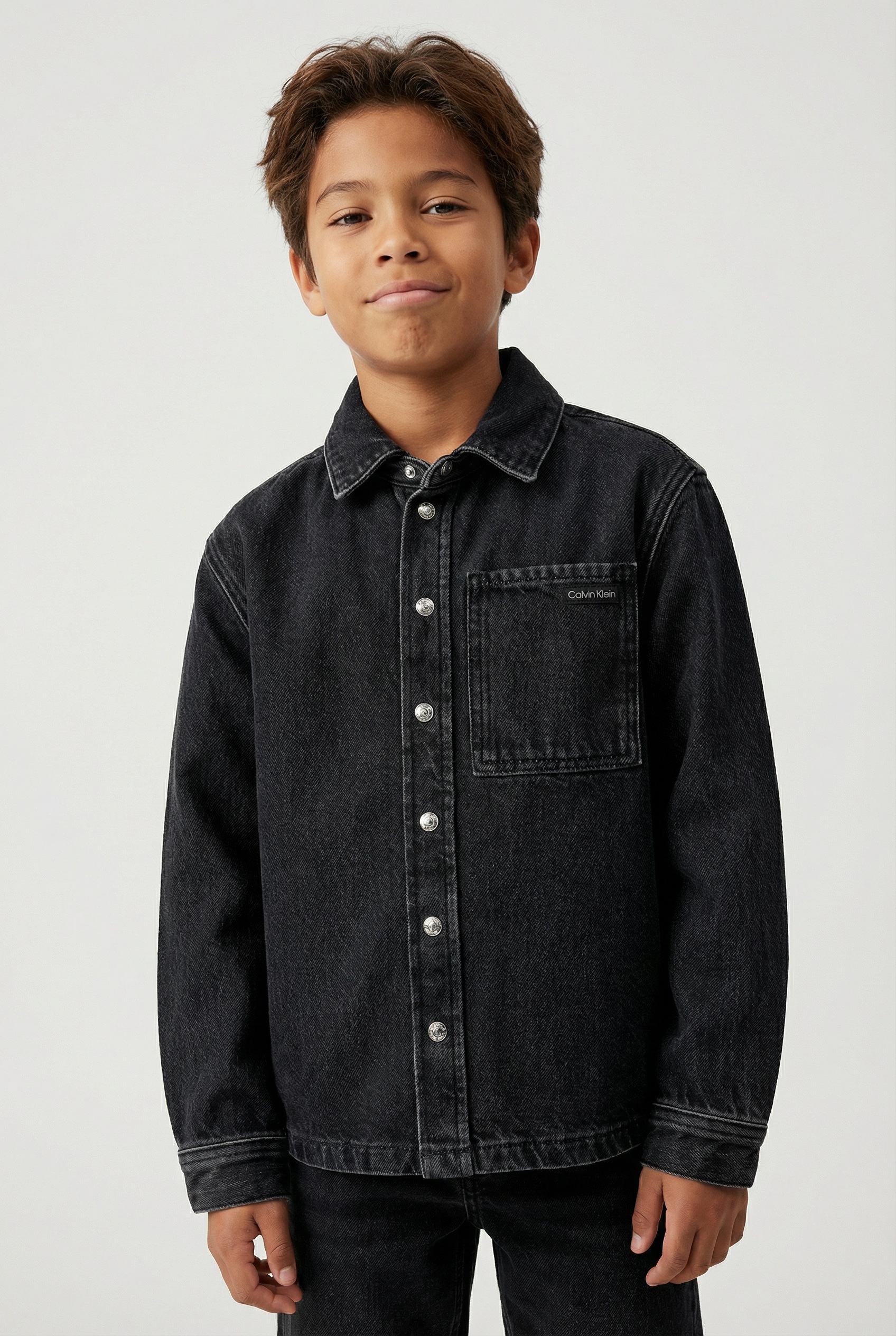 Image of Calvin Klein Jeans Jeanshemd Regular fit, für Kinder bis 16 Jahre