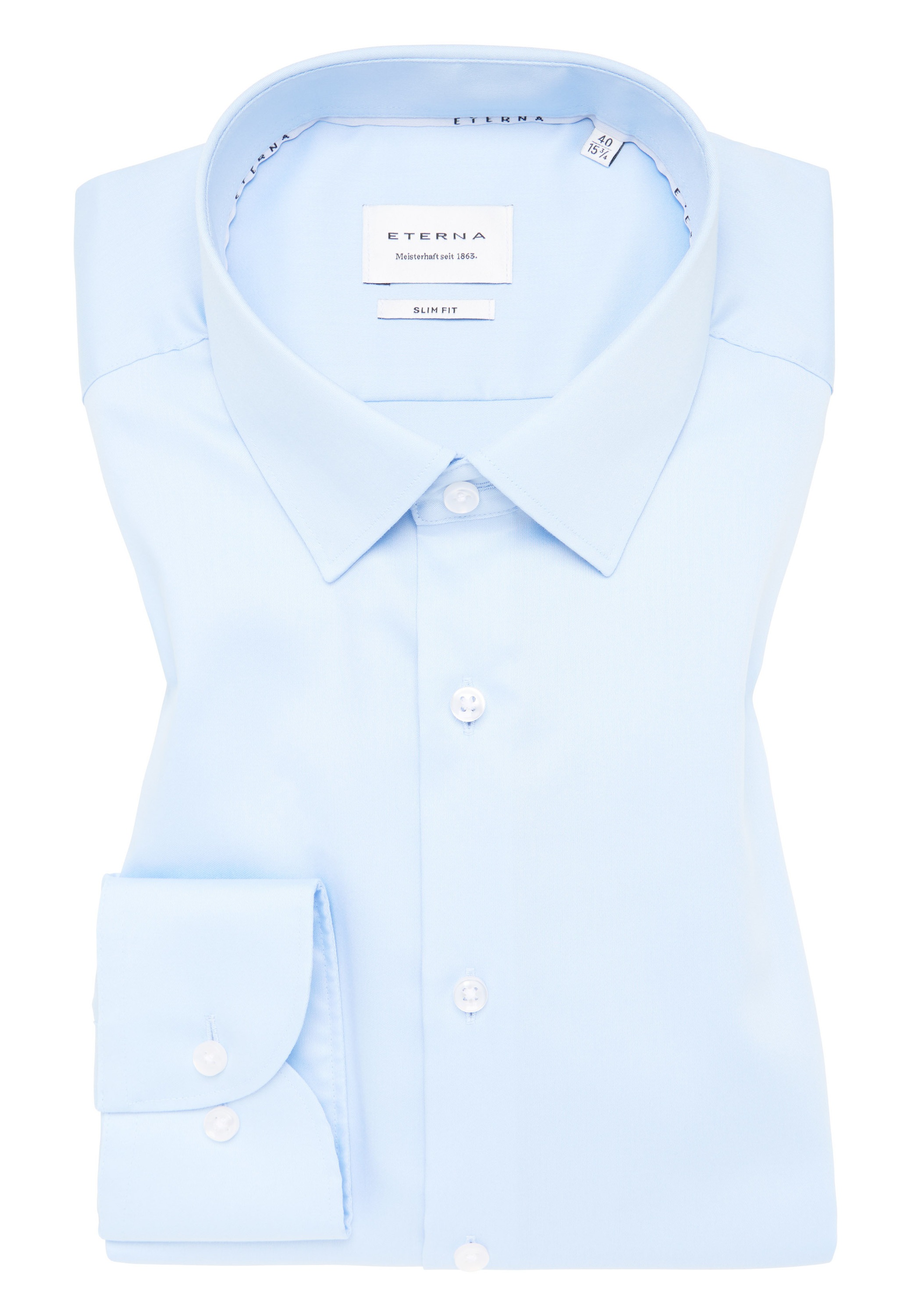 Eterna Langarmhemd »SLIM FIT« NON IRON (bügelfrei)