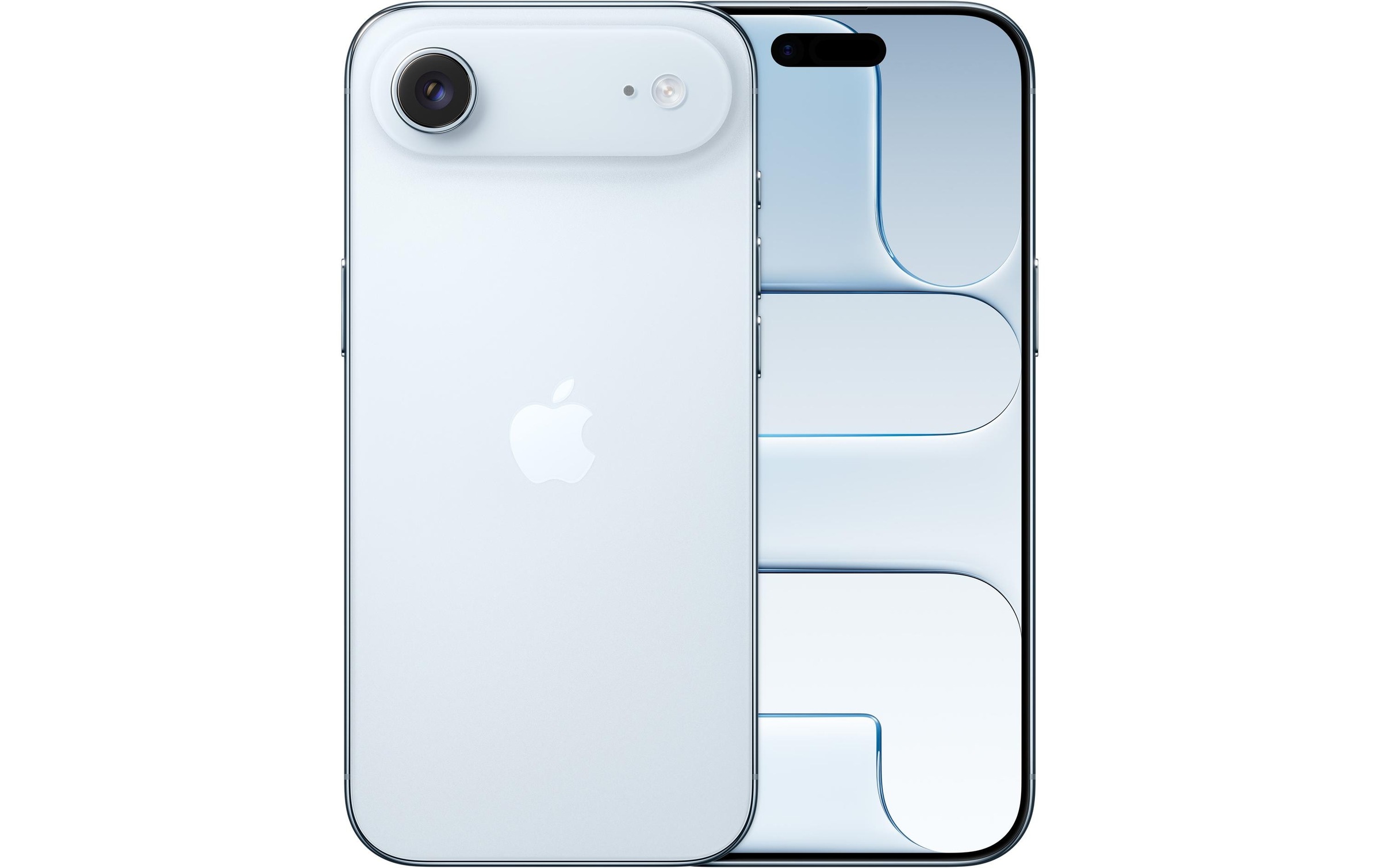 Apple Smartphone »iPhone Air«, Hellblau, Induktionsladung