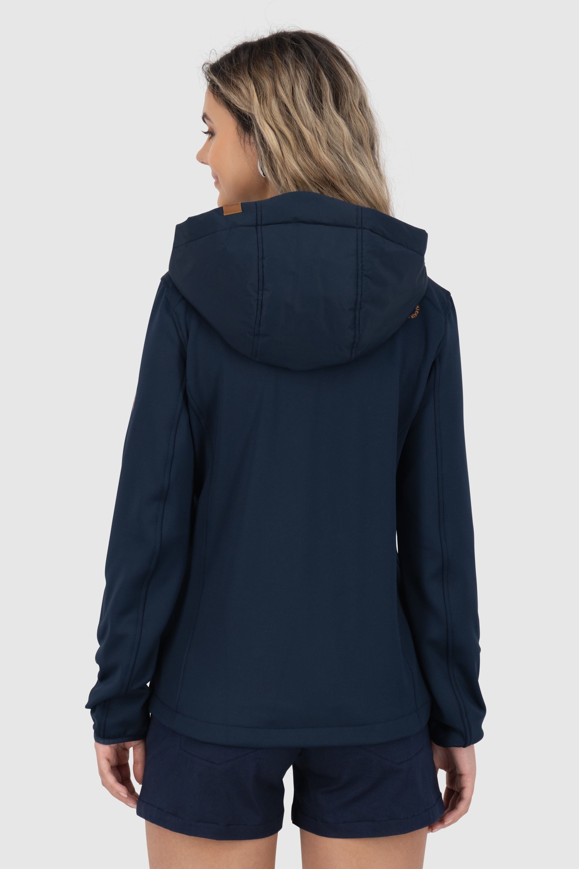 Alife & Kickin Hybridjacke »SoleneAKA« mit Kapuze mit Kapuze und gestepptem Body