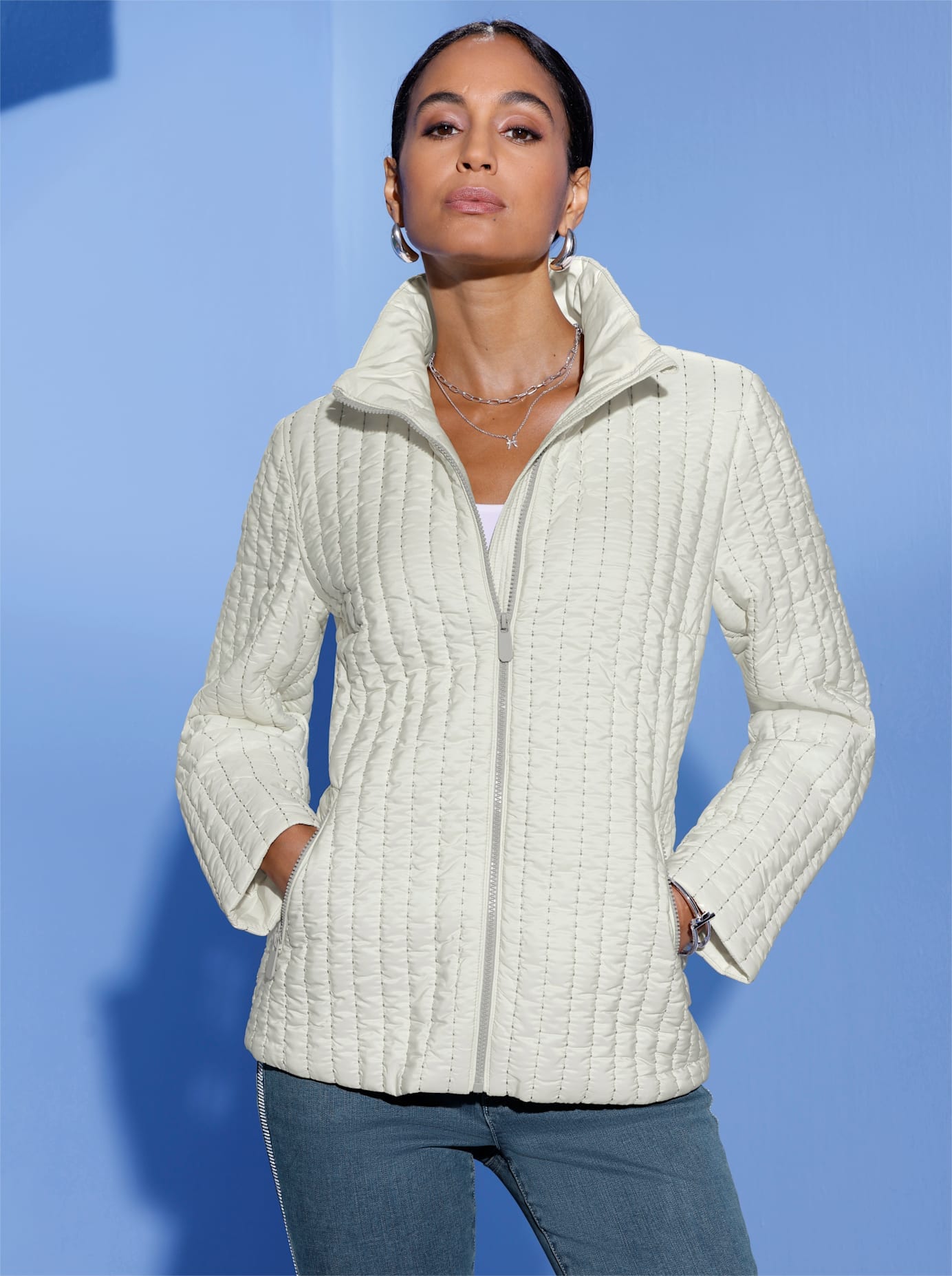 creation L Veste matelassée sans capuche