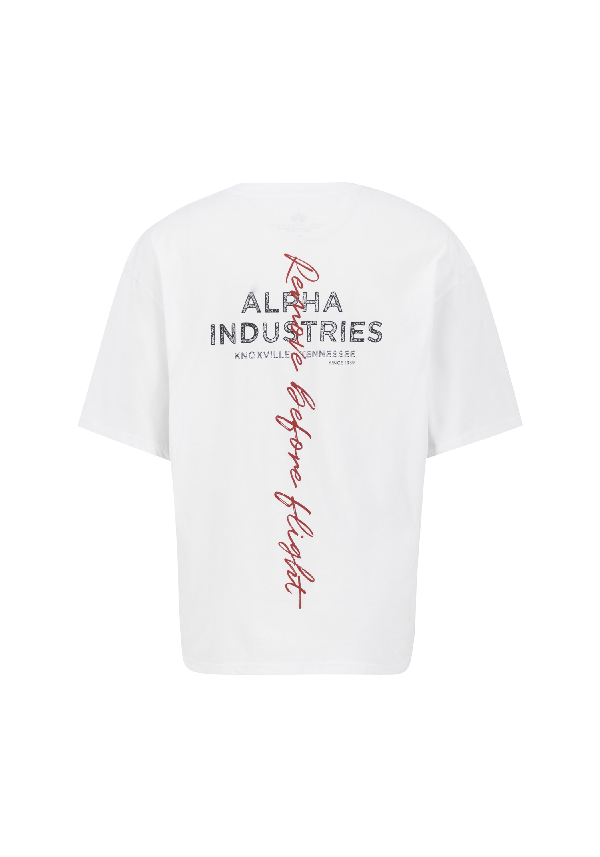 Alpha Industries T-Shirt »Alpha Industries Men - T-Shirts Signature Back Print T«