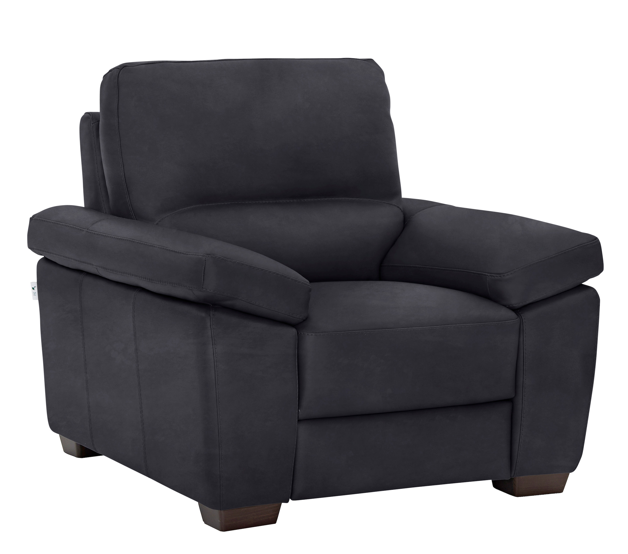 CALIA ITALIA Fauteuil »Gaia, in edlem Design und mit erstklassigem Sitzkomfort« aus pflegeleichtem Luxus-Microfaser Ginevra Hydro Care