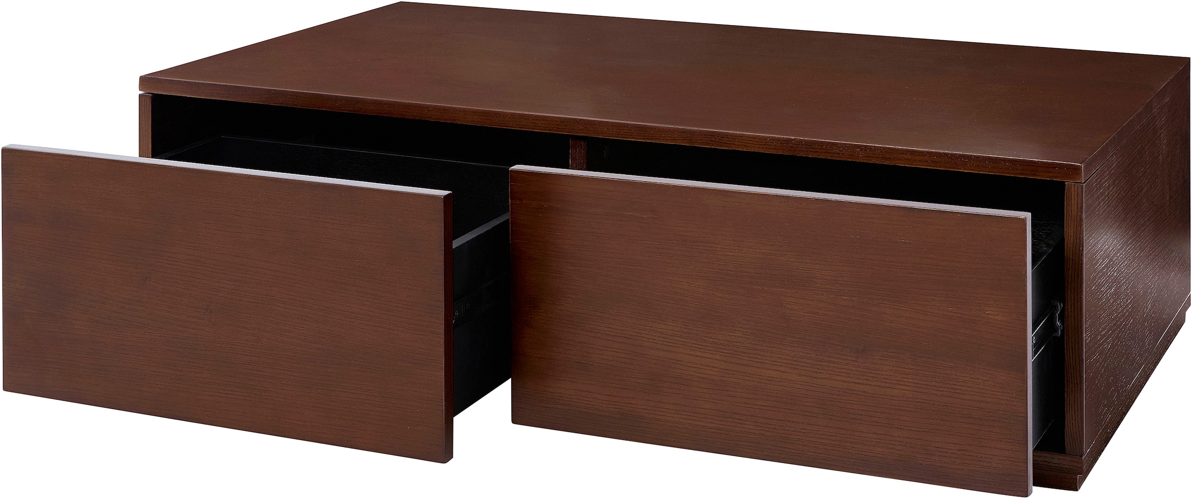 LeGer Home by Lena Gercke Table basse »Lareen« 1 cuis tlg. Eschenfurnier, glatt lackiert, 2 Schubladen, Breite 110 cm