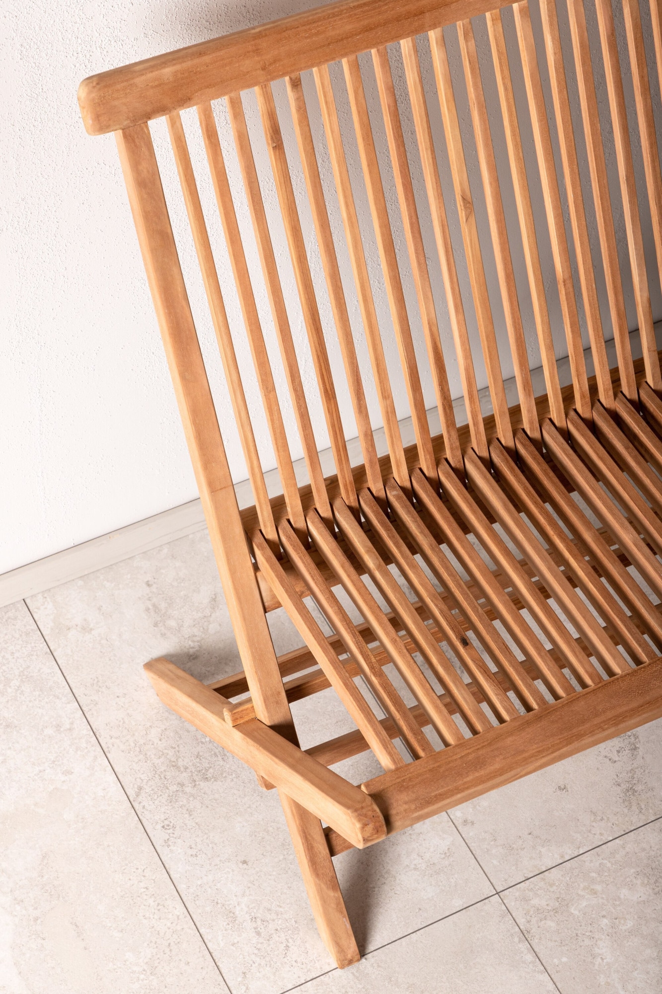 Venture Home Gartenlounge-Bank »Ghana, robuste Holzbank für hohen Sitzkomfort« Sitzbank minimalistisch, Teakoptik, komfortabel