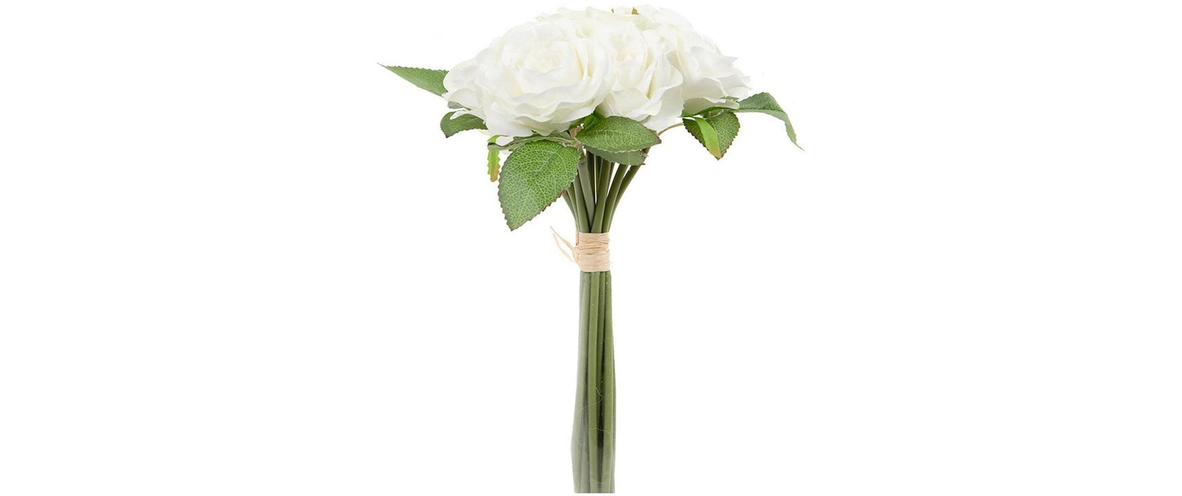 Image of Kunstblume "CHALET Rosenstrauss 25 cm" Kunstblumenstrauss