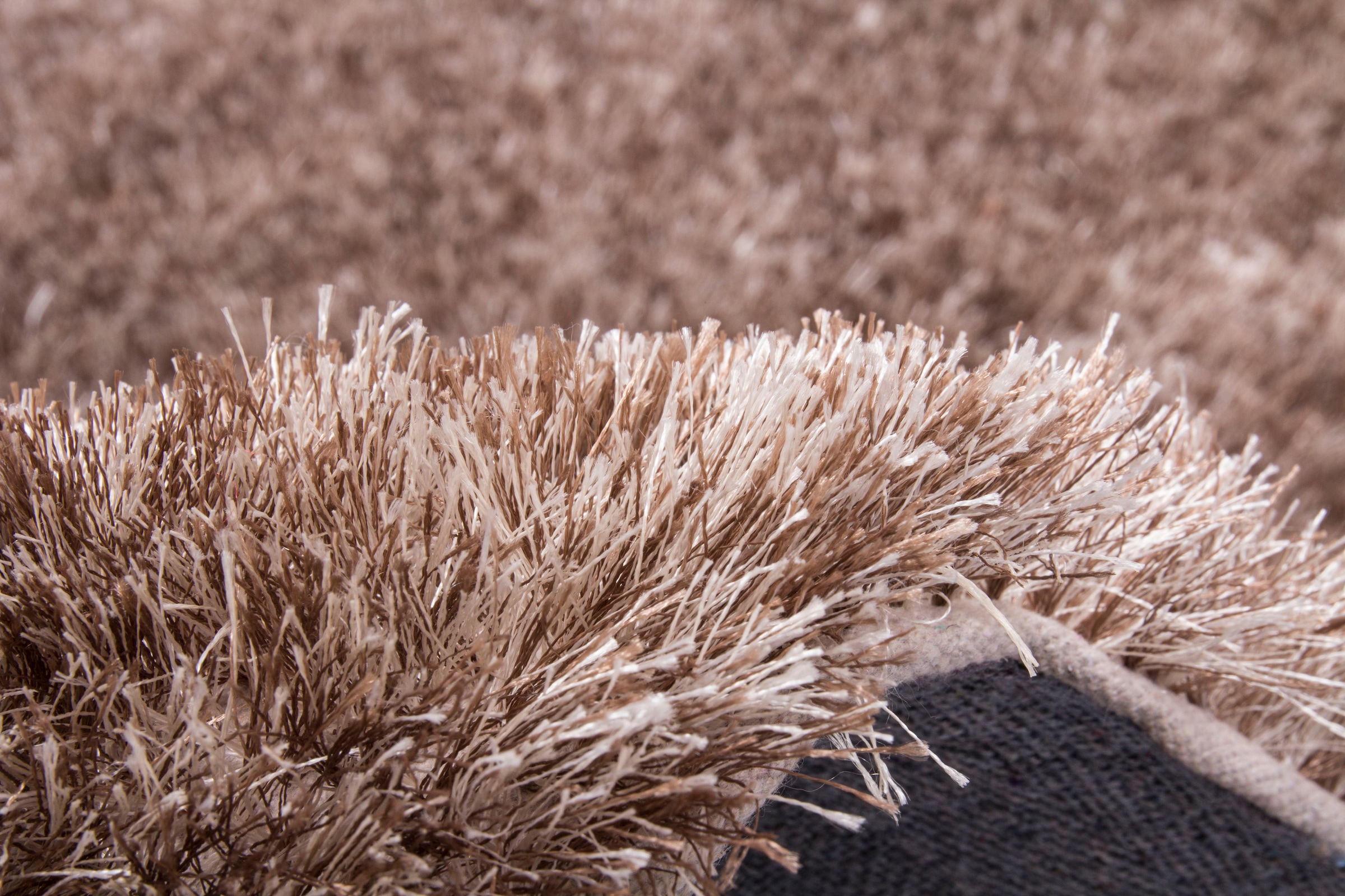Kayoom Hochflor-Teppich »Diamond 700«, rechteckig, 45 mm Höhe, weiche Microfaser, Langflor, Shaggy, Melange, Wohnzimmer