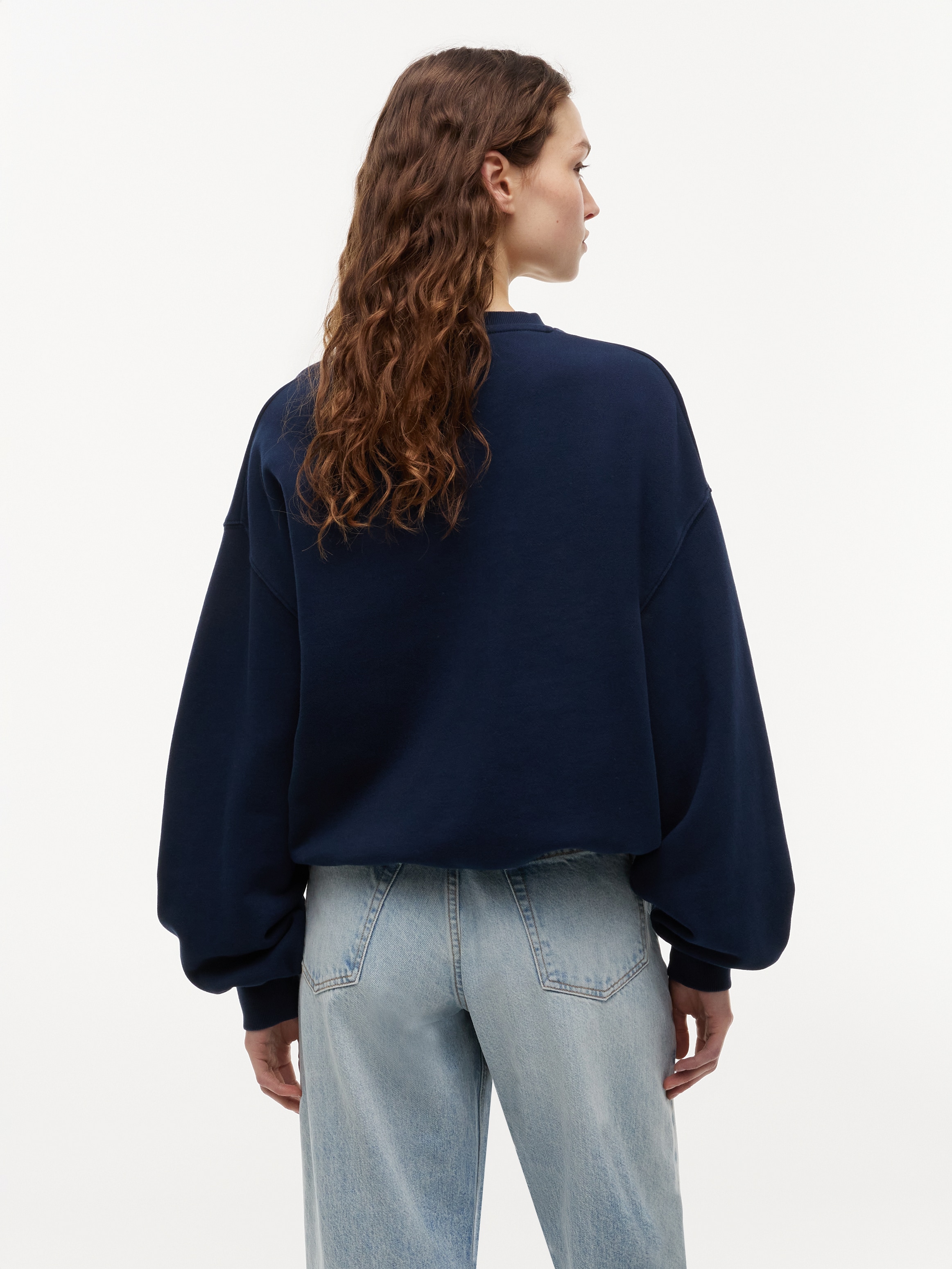 Tommy Hilfiger Sweat-shirt »VARSITY CREST MDRN SWEATSHIRT«, coton, logo imprimé devant
