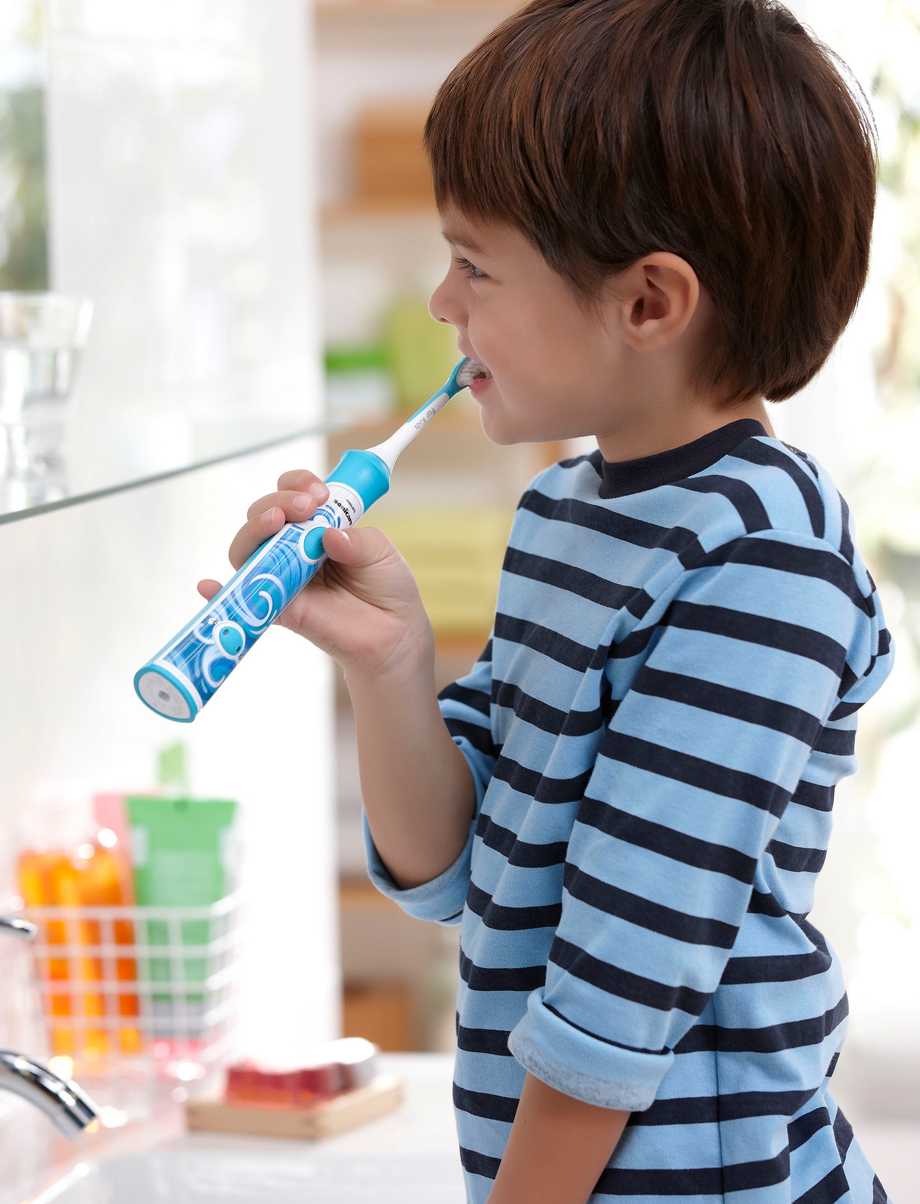 Philips Sonicare Aufsteckbürsten »HX6034/33 For Kids ab 4 -7 Jahren«