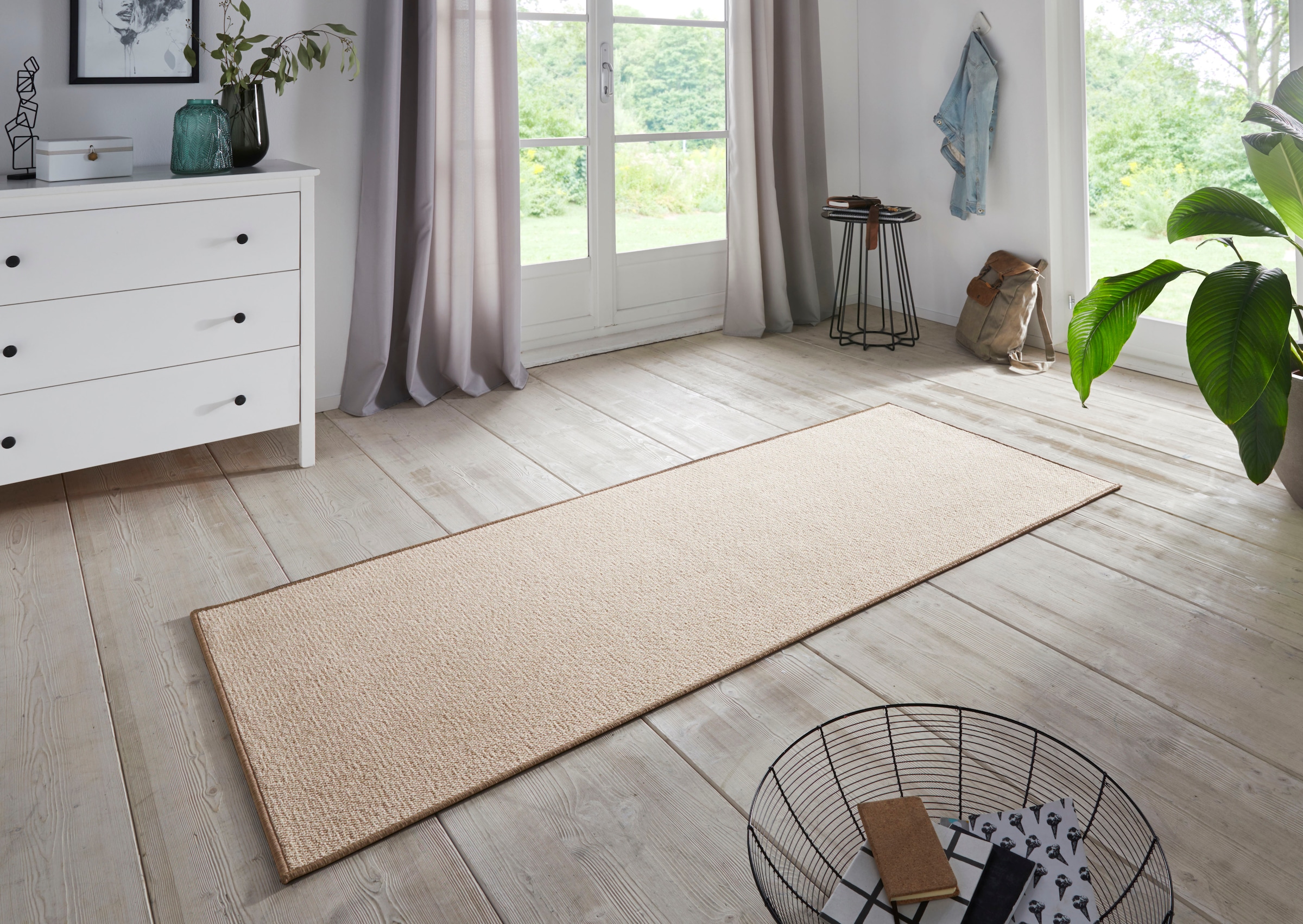 HANSE Home Teppich, Optik, »Bouclé«, rechteckig, Küche, Sisal Schlicht kaufen Teppichläufer, Läufer günstig Rutschfest, Flur