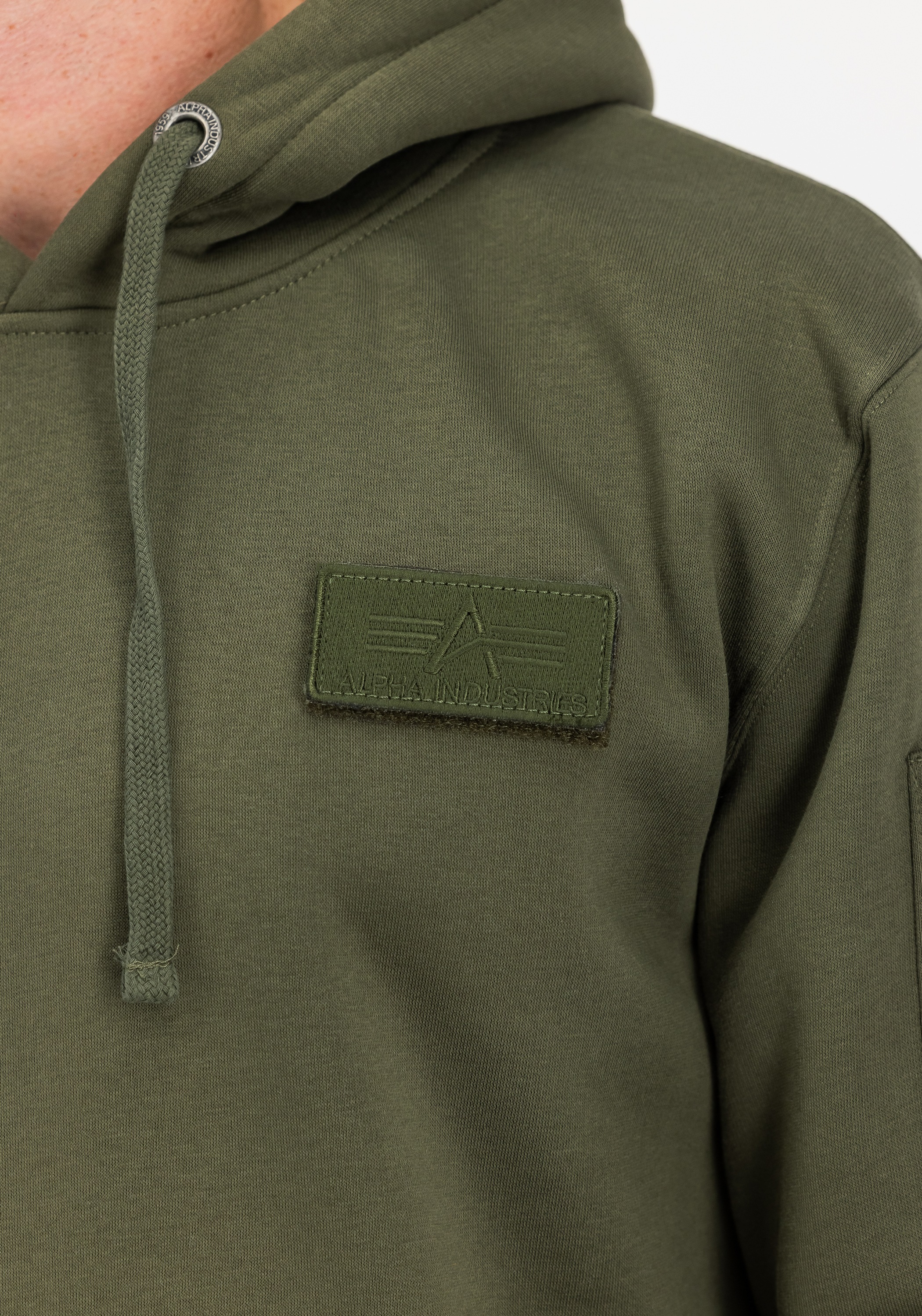 Alpha Industries Hoodie »Red Stripe Hoodie Kapuzensweatshirt«