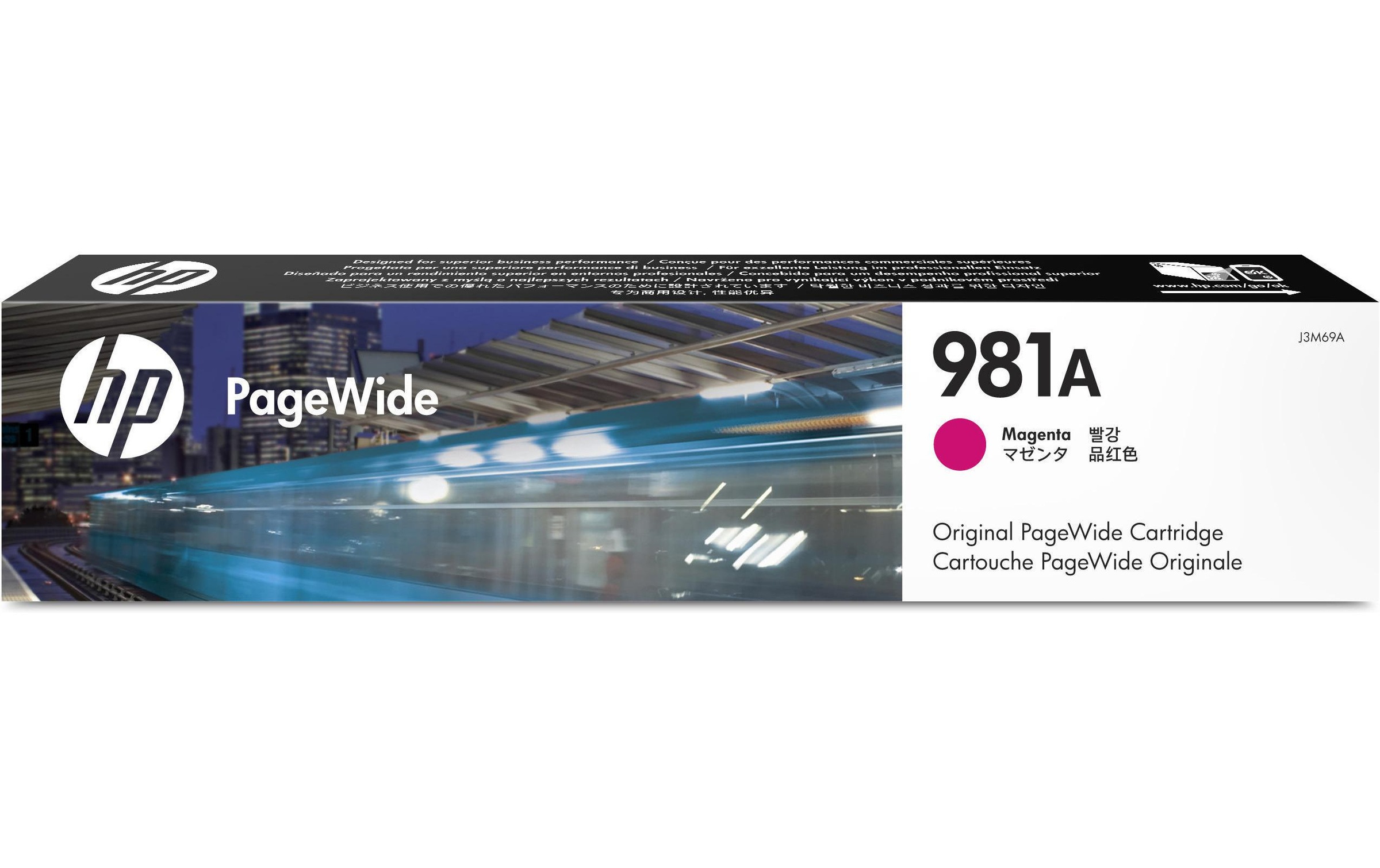 HP Tintenpatrone »Nr. 981A (J3M69A) Magenta«, (1 St.)