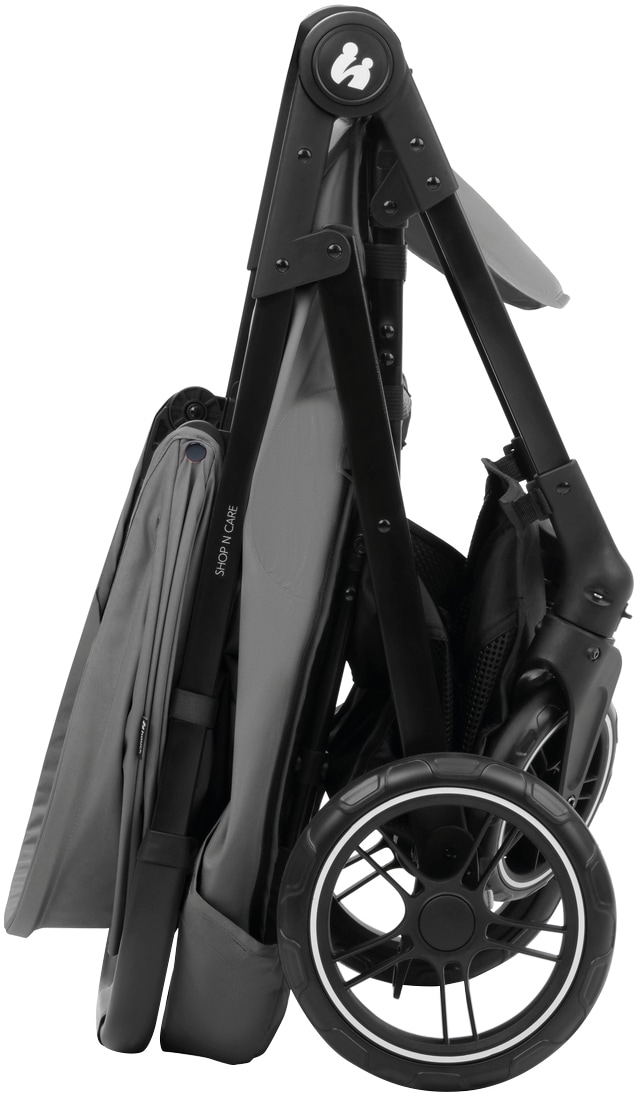 Hauck Kinder-Buggy »Shop N Care, Grey« 22 kg bis 22 kg belastbar; kompatibel mit Babyschale