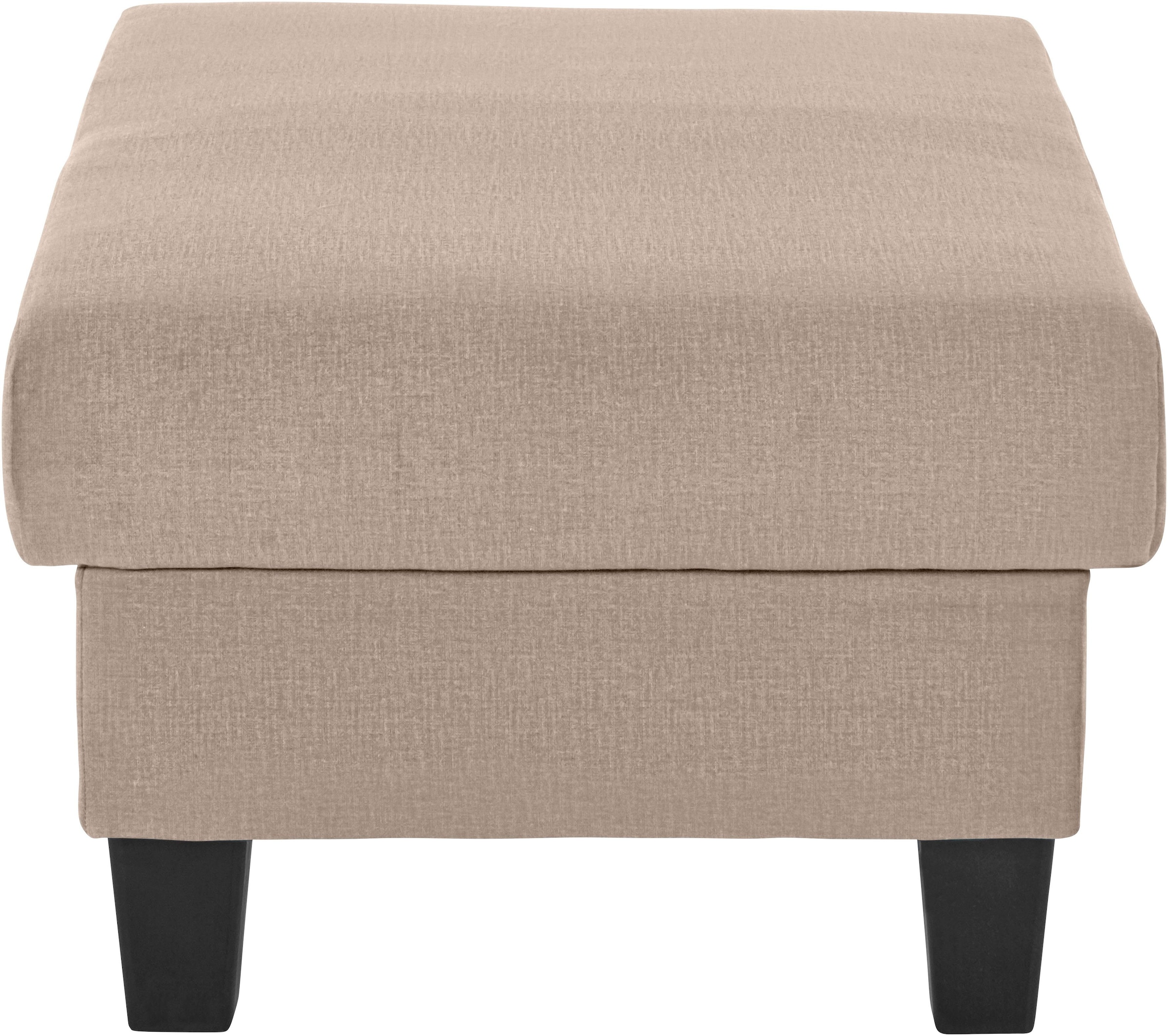 COTTA Polstergarnitur »Morven L-Form« Set,  Set bestehend aus: Ecksofa mit Kopfteilverstellung & Hocker