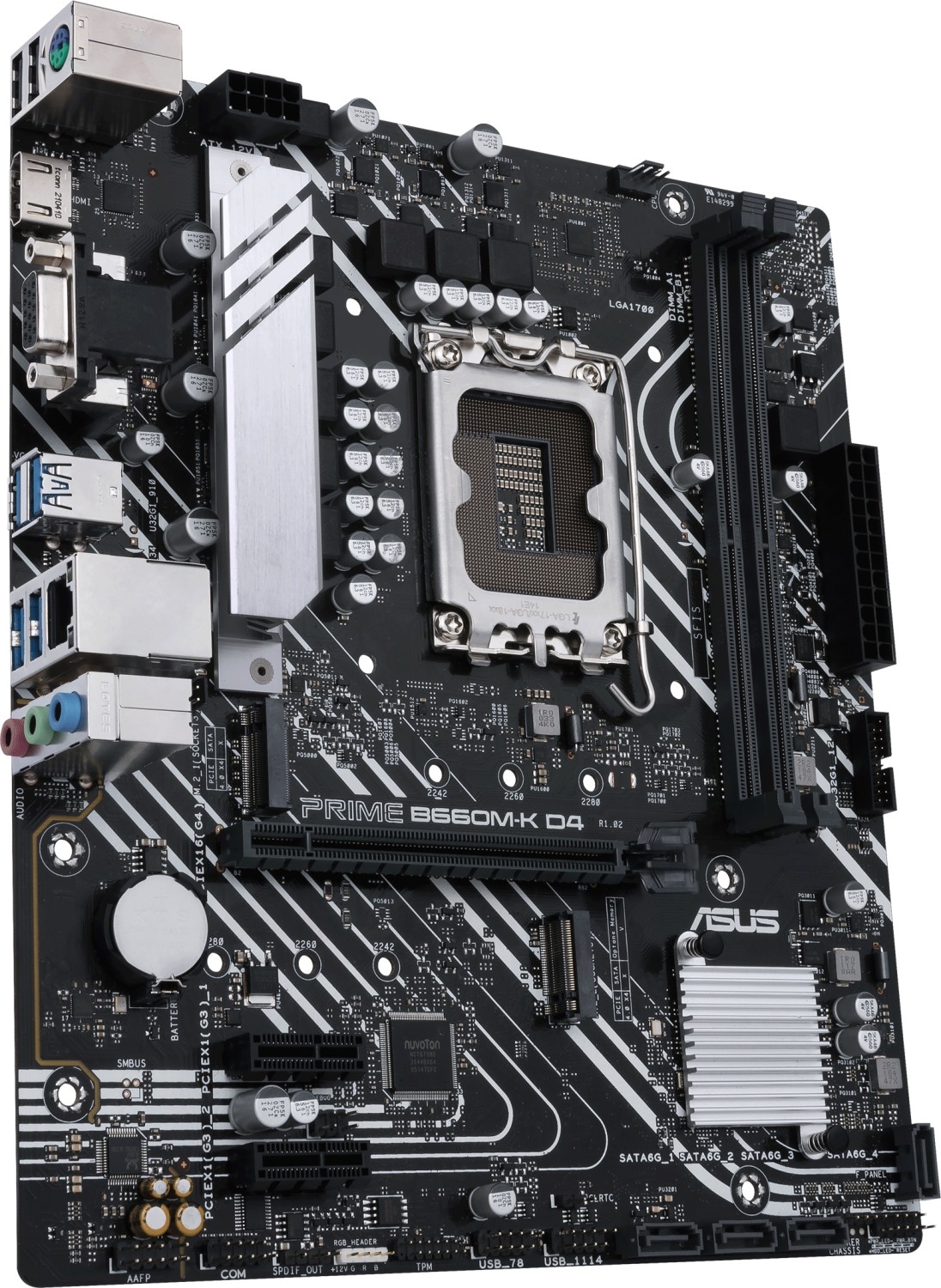 Mainboard »PRIME B660M-K D4«