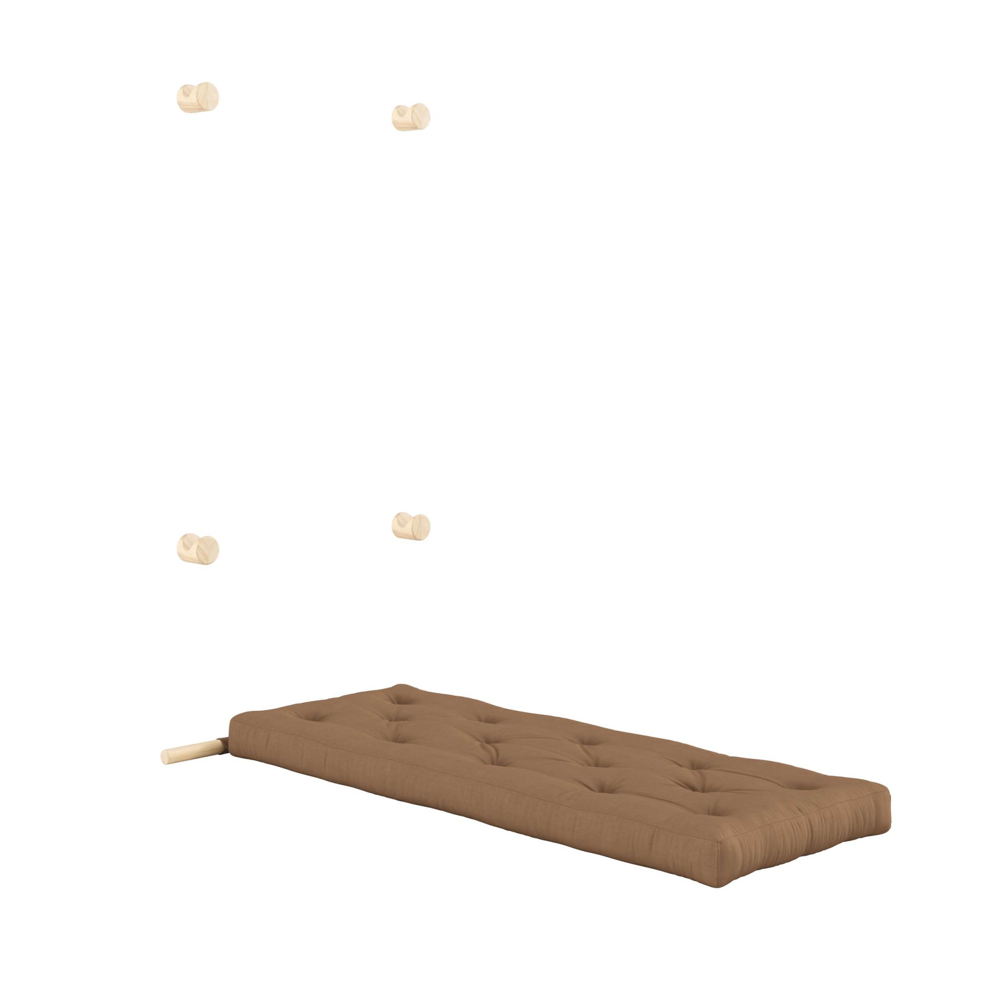 Karup Design Canapé-lit »Hooked Sofa Bed / Sleeper Chair – Sitz- oder Schlafplatz, platzsparend« Futonmatratze inkl. Halterungsset aus FSC®-zertifiziertem Massivholz