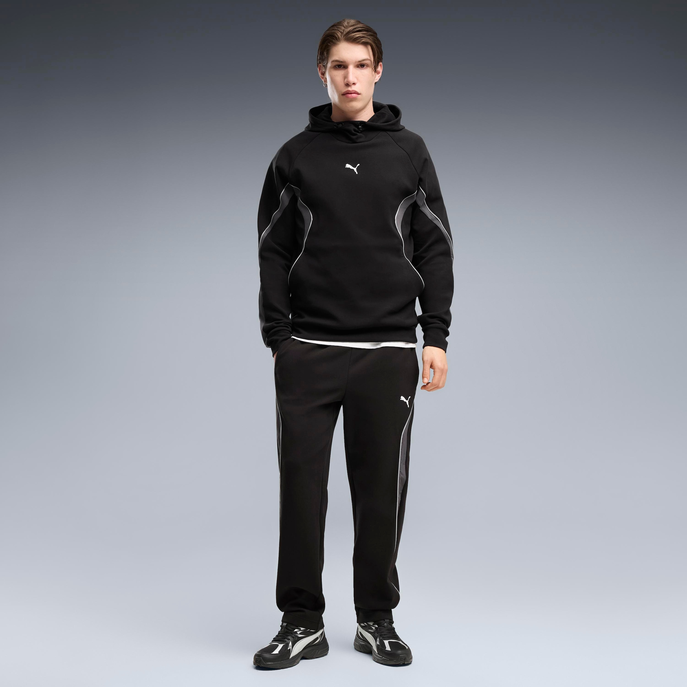 PUMA Sweat à capuche »SPORT BLOCKING HOODIE DK«, avec capuche, Regular Fit

