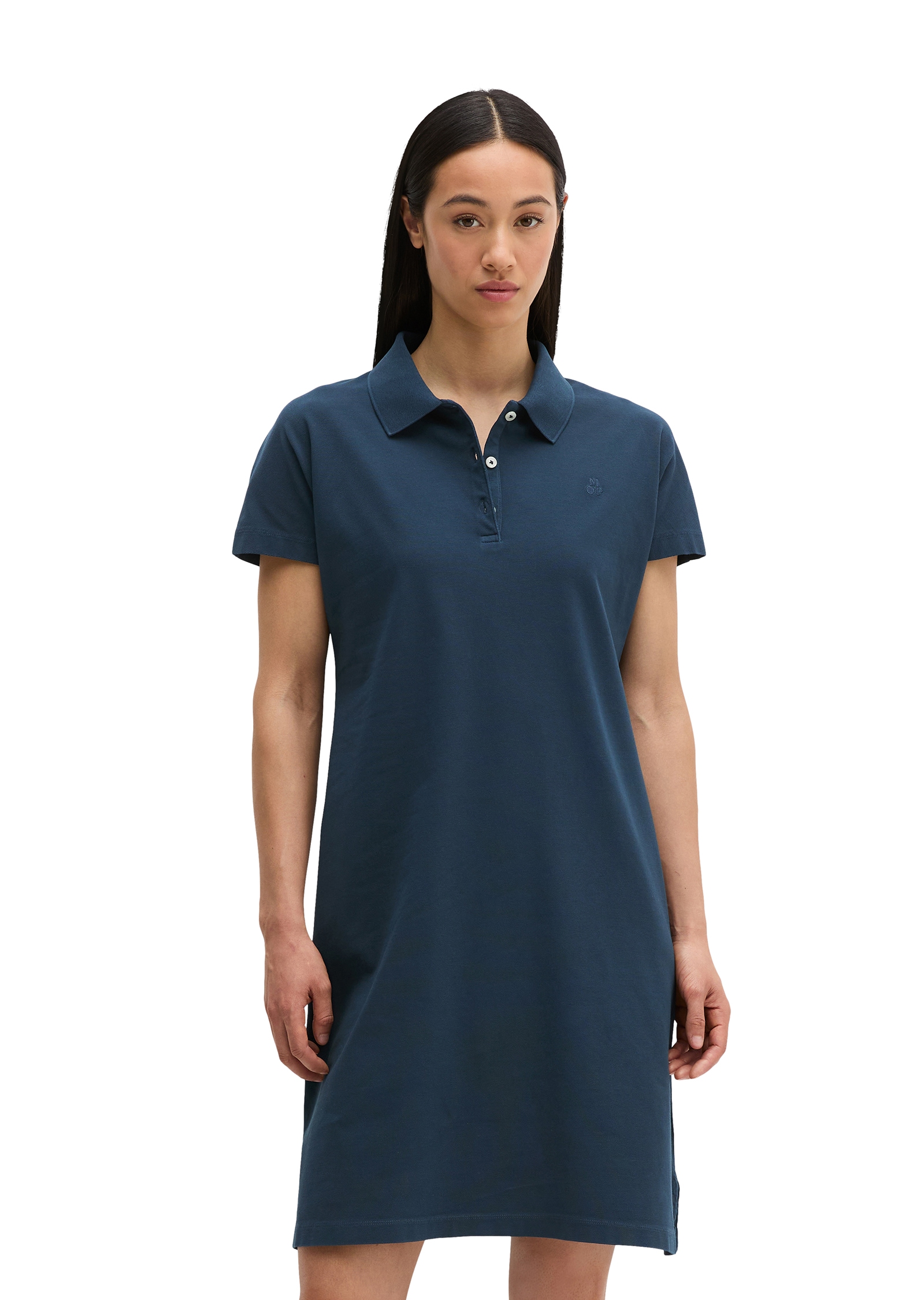 Image of Marc OPolo Polokleid Ohne Taschen regular aus Piqué-Jersey