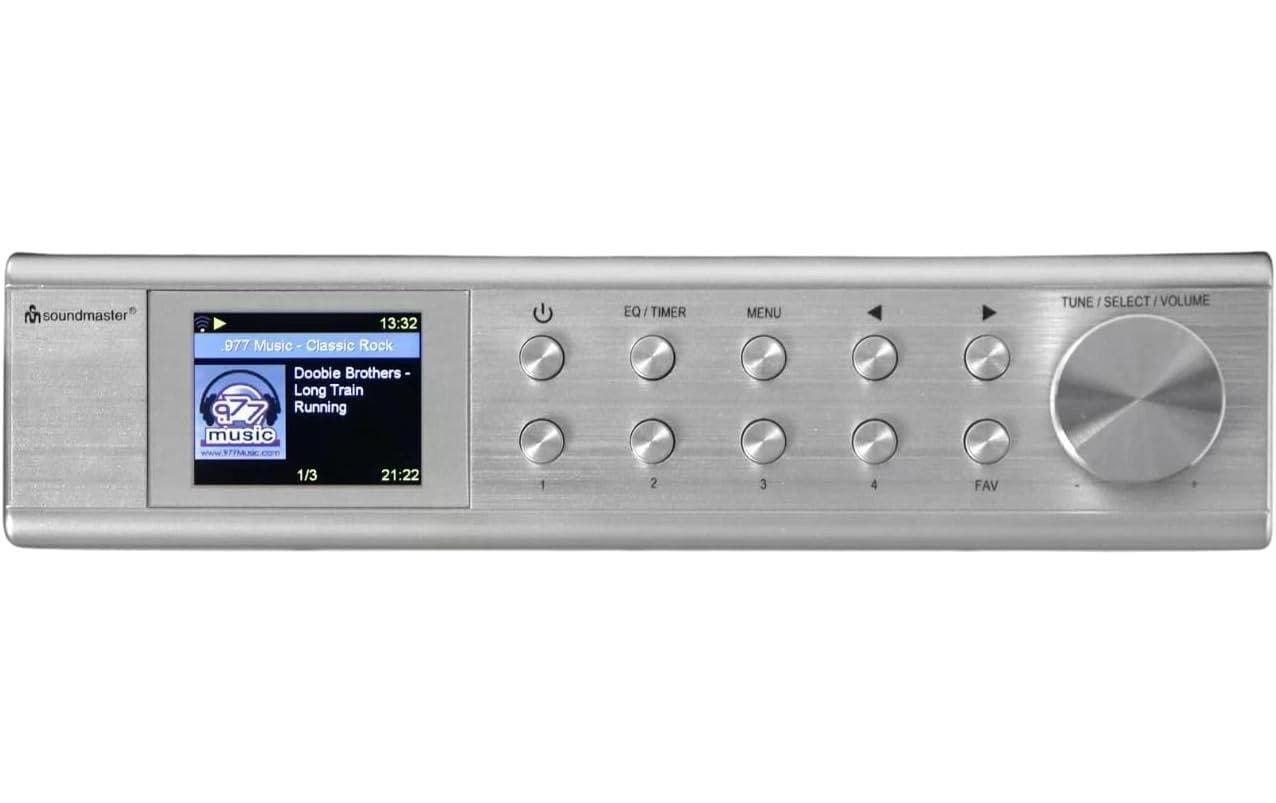 Image of Soundmaster Digitalradio (DAB+) "IR1500SI Silber" (Bluetooth WLAN Digitalradio (DAB+) FM-Tuner Internetradio )