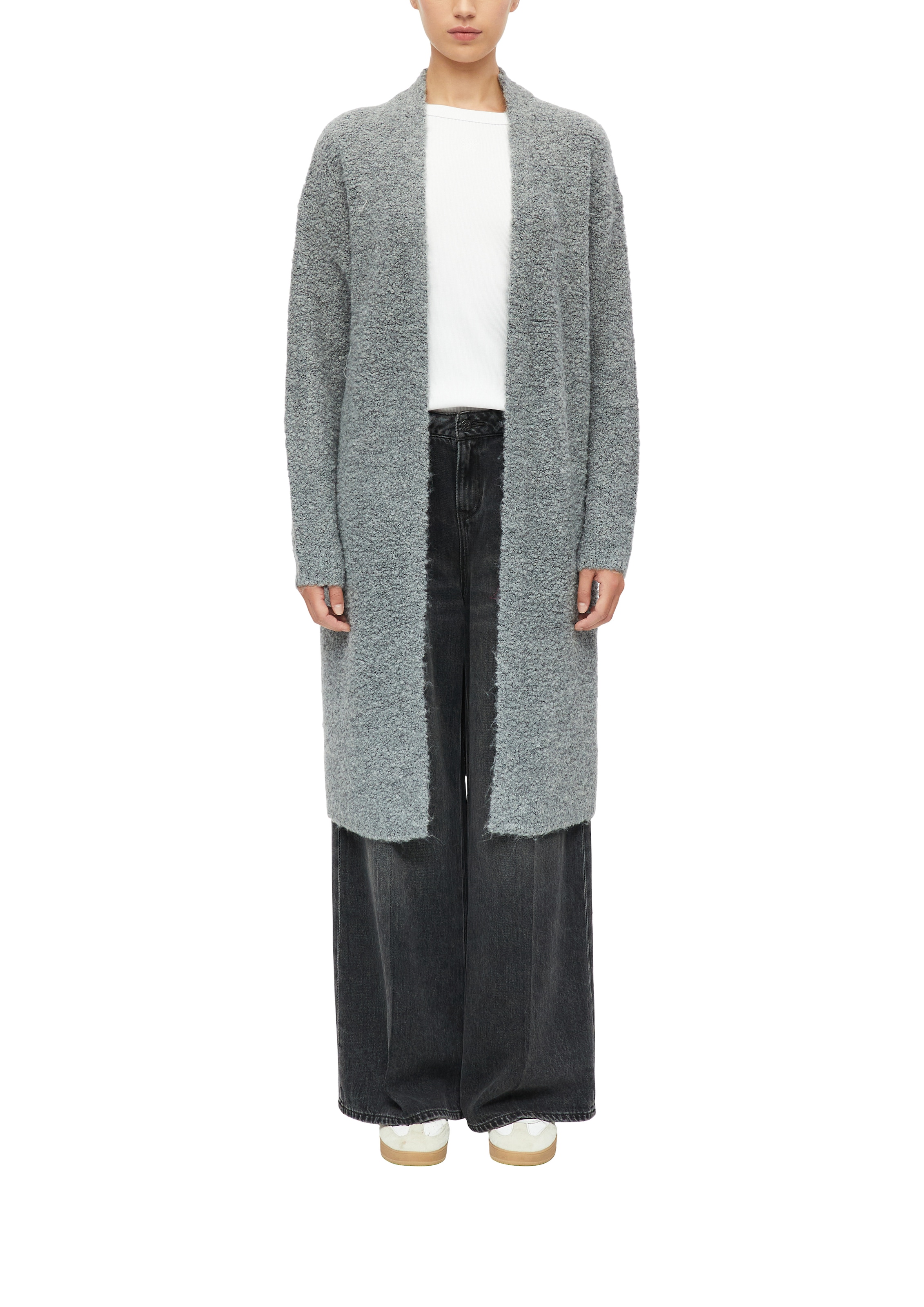 s.Oliver Cardigan long Long gilet sans fermeture / en laine