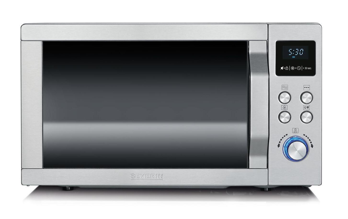 Severin Mikrowelle »MW 7753 Silberfarben«, 900 W