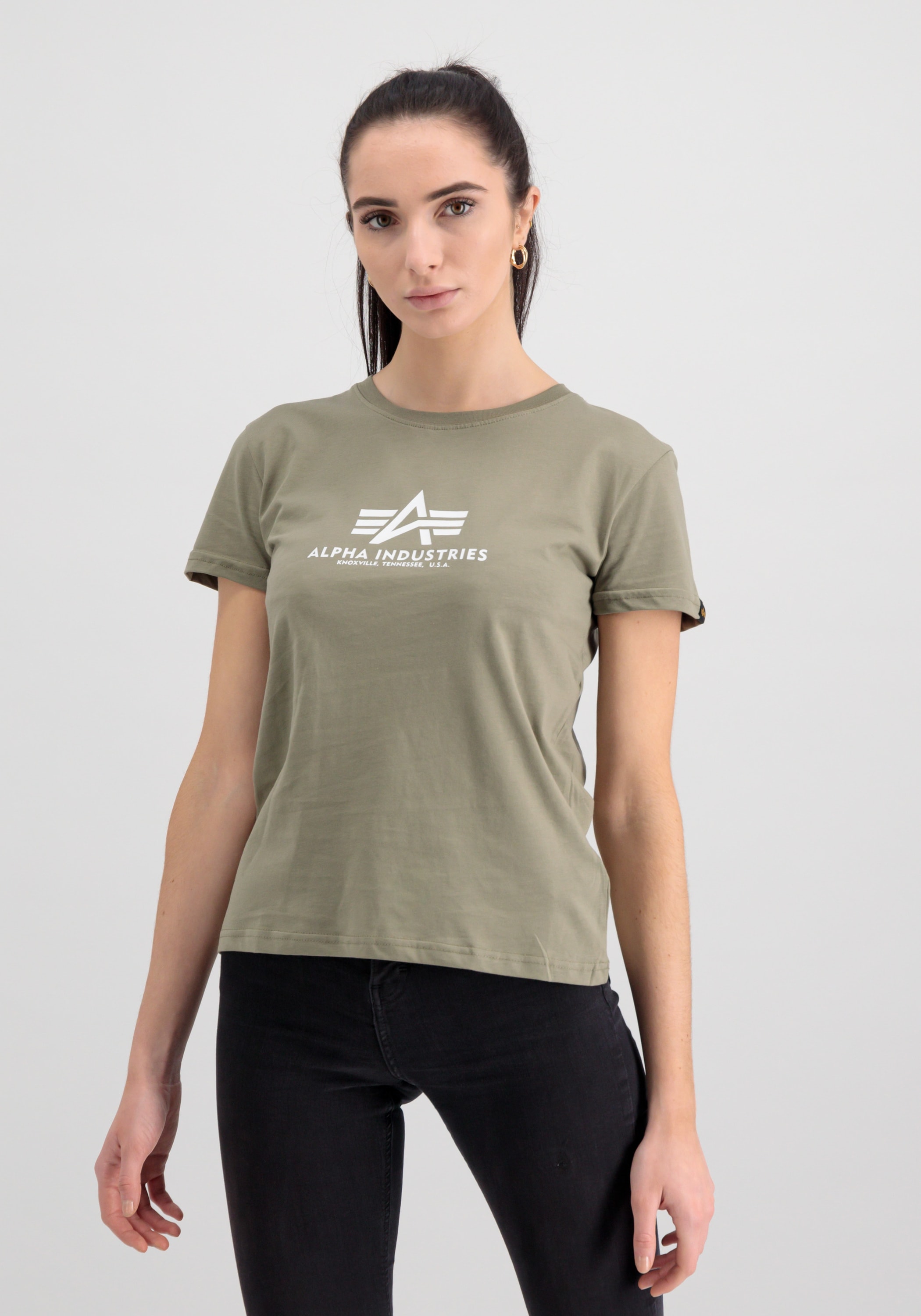 Alpha Industries T-Shirt »Alpha Industries Women - T-Shirts New Basic T-Shirt BL W«