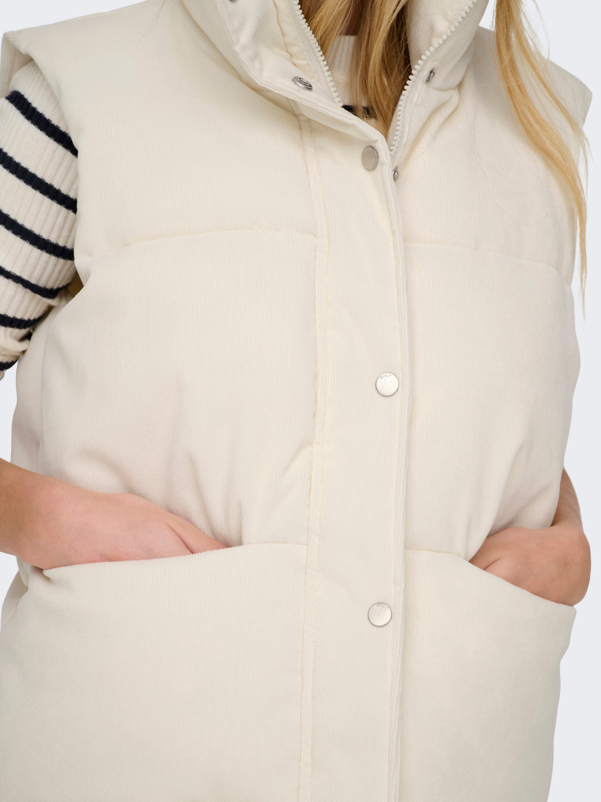 ONLY Steppweste »ONLNEWDOLLY CORDUROY WAISTCOAT CS OTW«