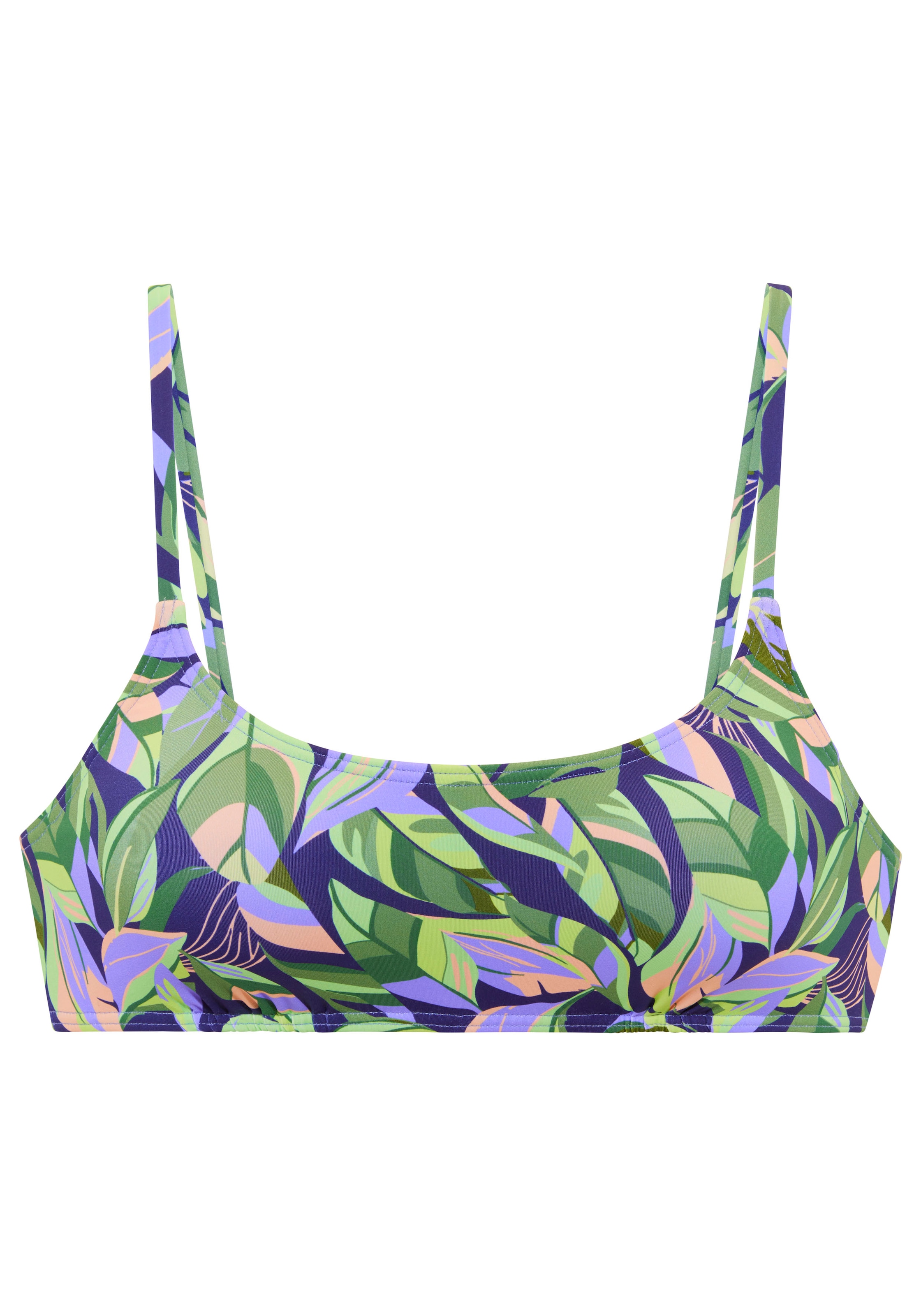 s.Oliver Bustier-Bikini-Top »Avin« mit modernem Allover-Print
