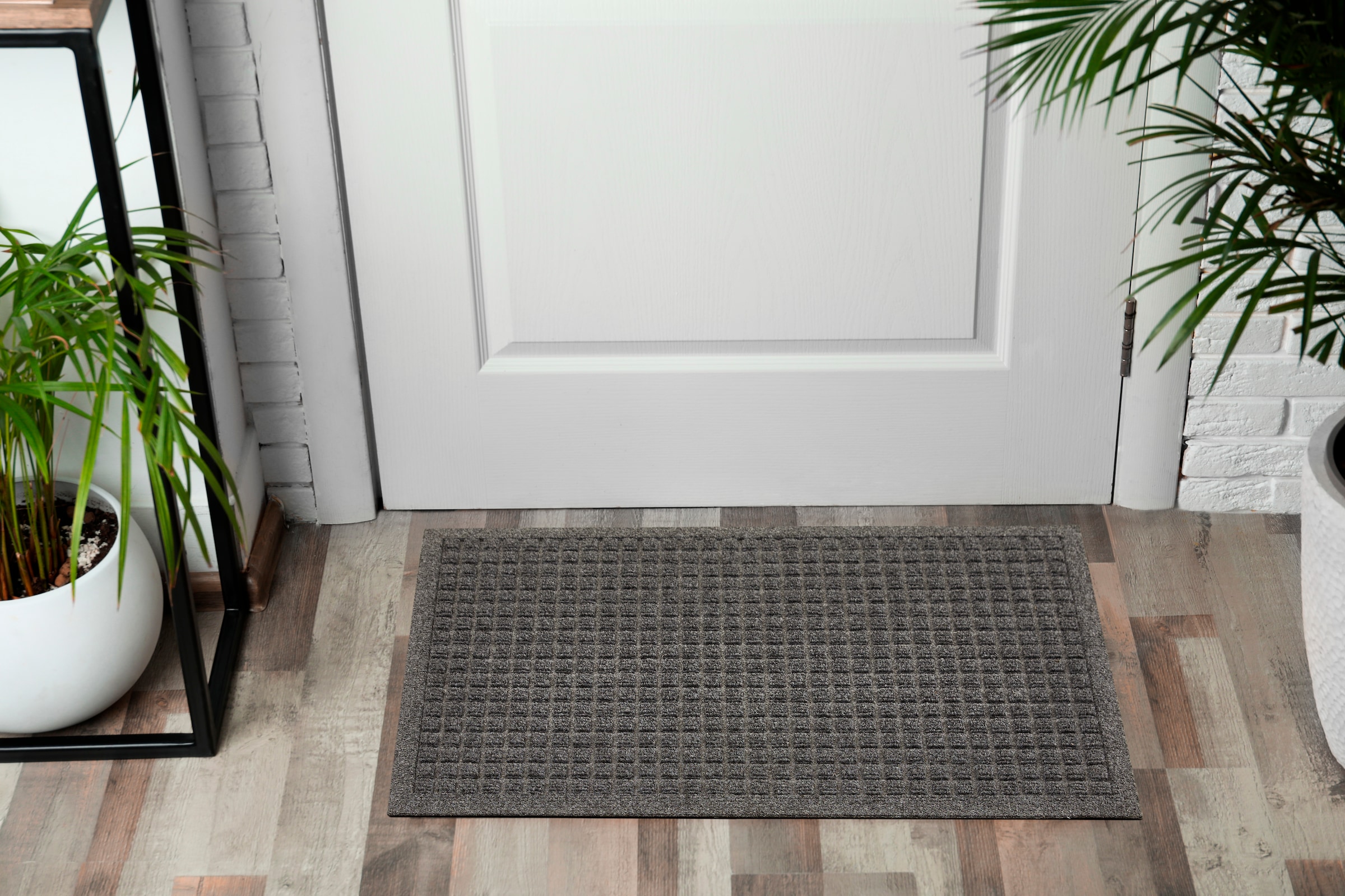 Andiamo Fussmatte »Kenora« rechteckig 8,5 mm Höhe Schmutzfangmatte, robust, waschbar, Türmatte, rutschhemmend