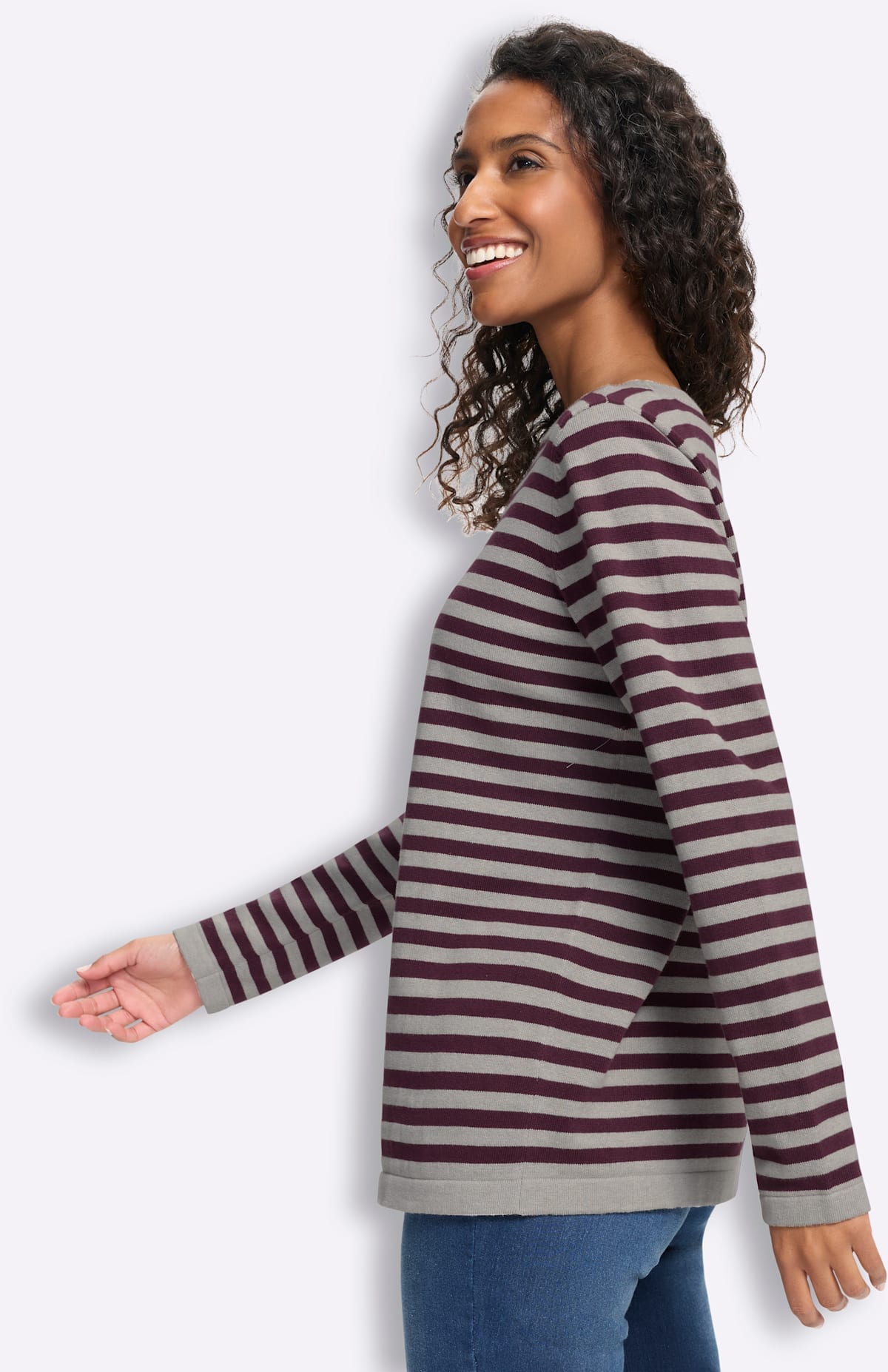 heine Strickpullover »Ringel-Pullover«