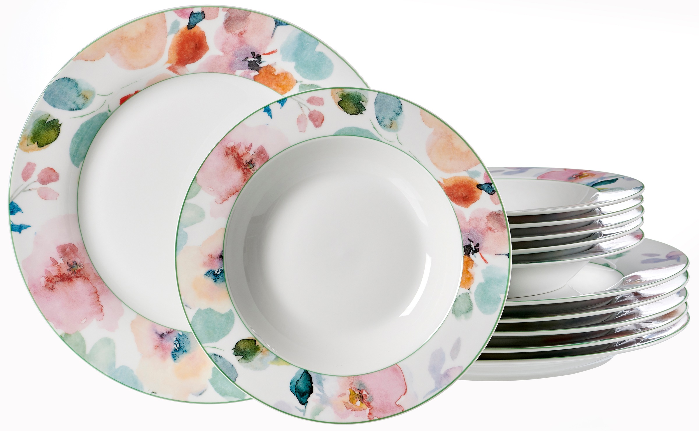 Image of Ritzenhoff & Breker Tafelservice »Celine«, (Set, 12 tlg.), Floral-Dekor bei Ackermann Versand Schweiz
