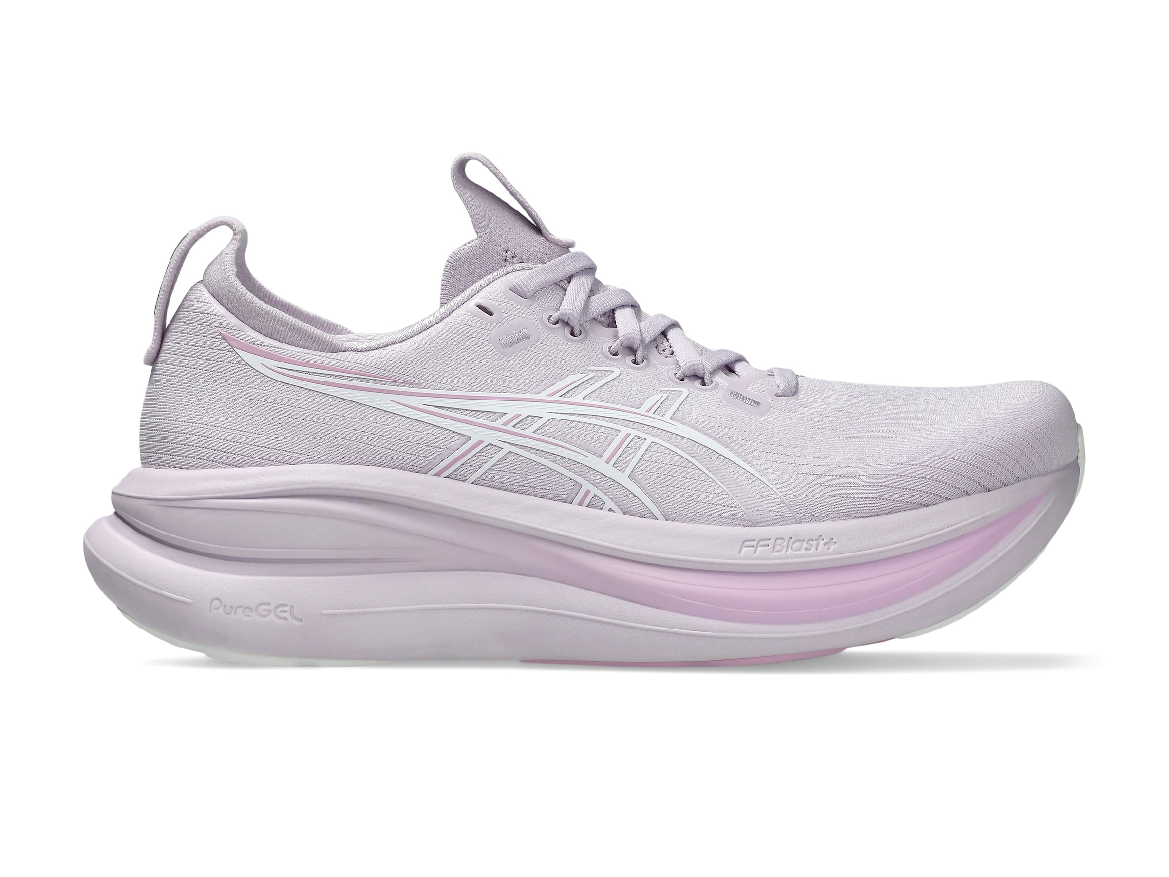 Asics »GEL-NIMBUS 28«  pour adultes, avec semelle extérieure légèrement profilée
