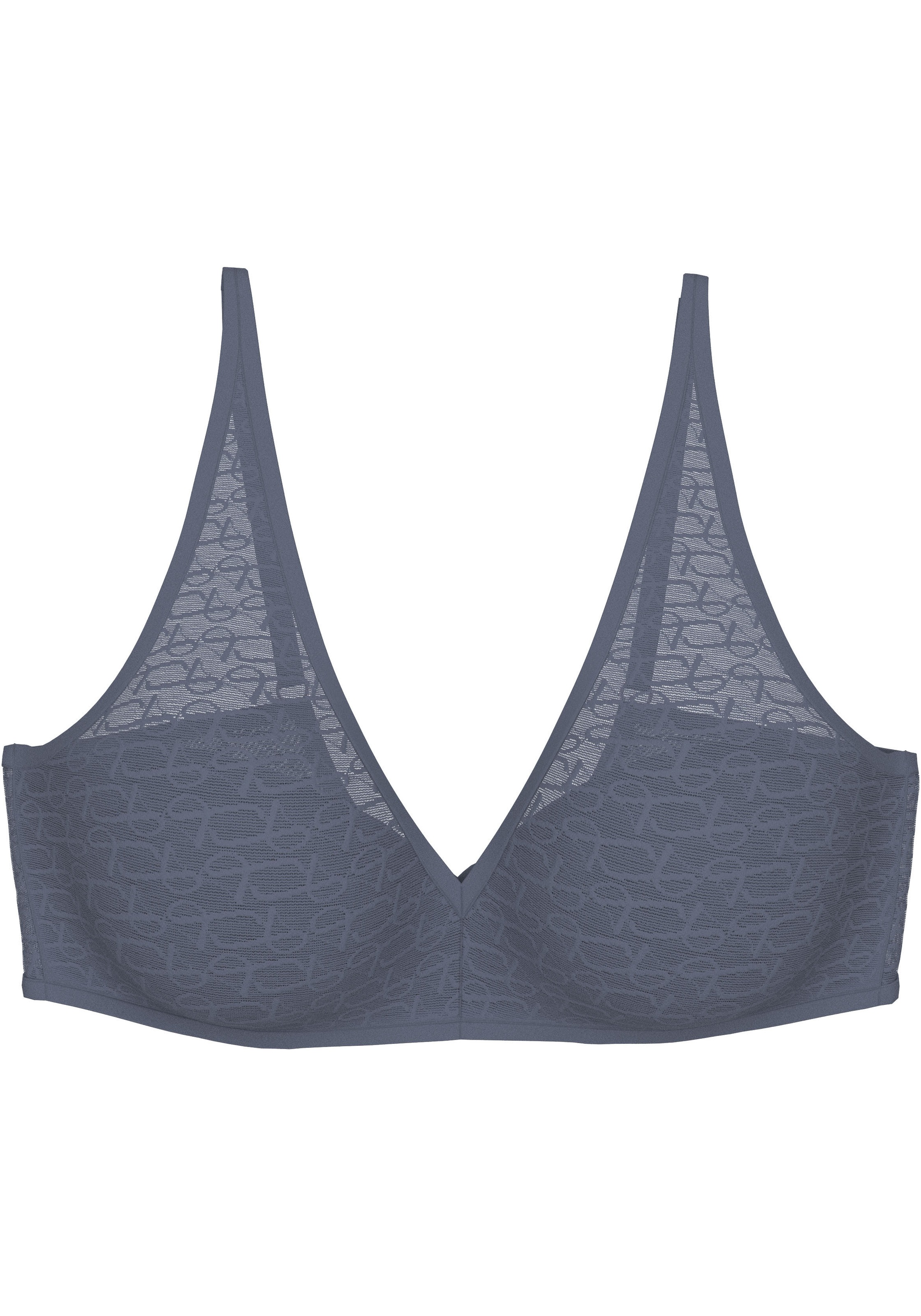 Triumph Bügelloser BH »Signature Sheer P EX« Monogramm-Tüll und zarte Spitzendetails am Rücken