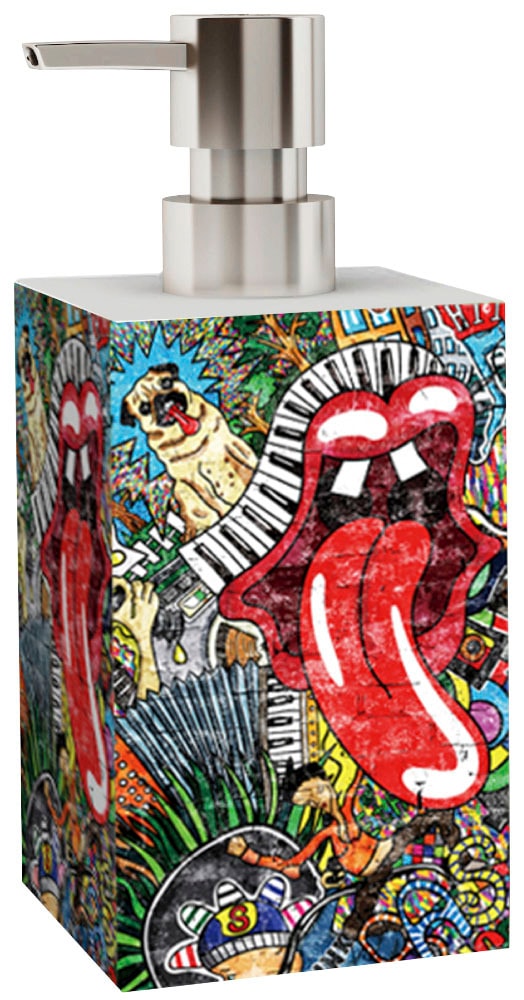 Sanilo Set d'accessoires de salle de bain »Graffiti«