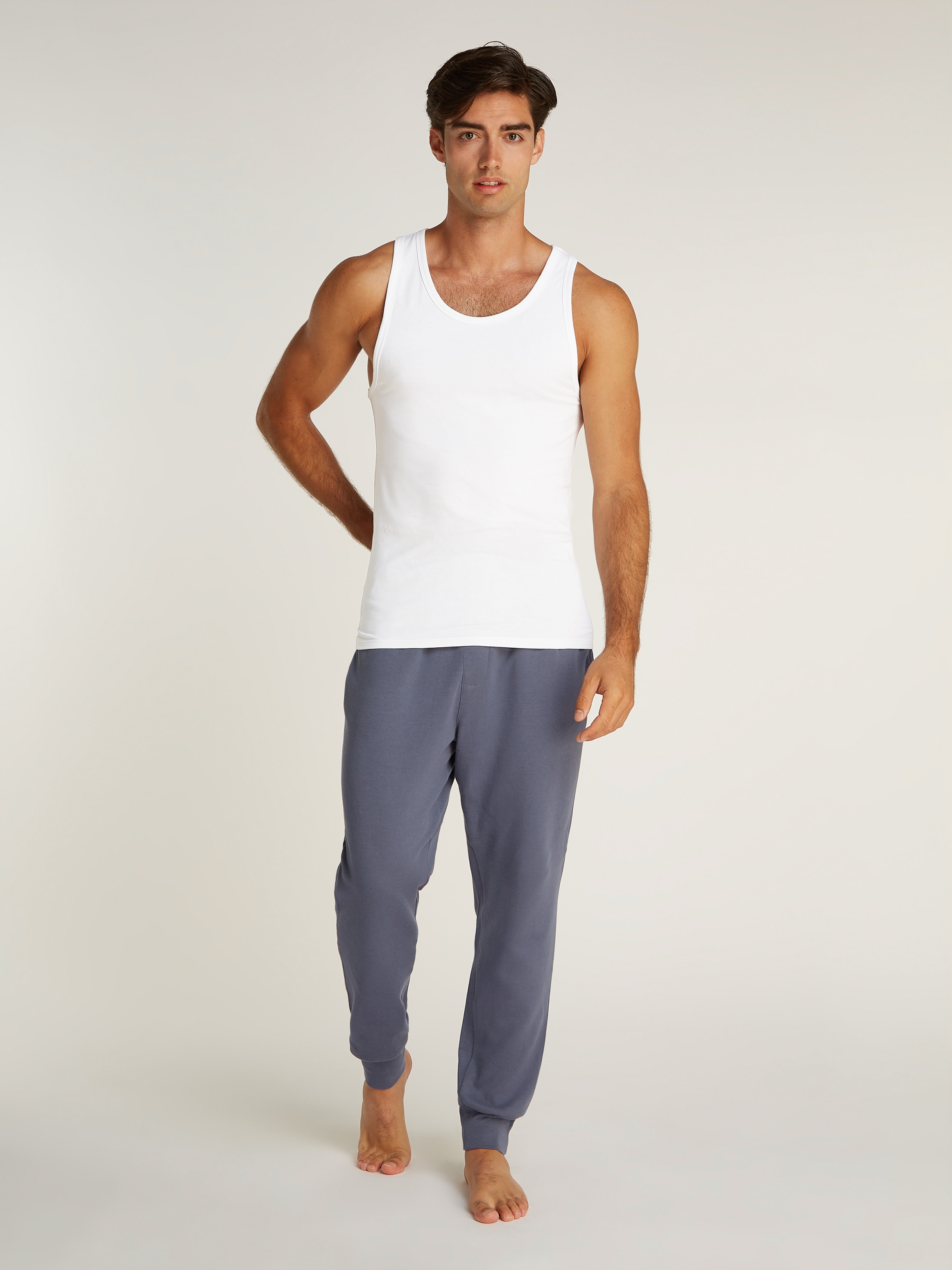 Calvin Klein Underwear T-Shirt »TANK 3PK«, (Packung, 3 tlg., 3er-Pack), mit Logo am Saum