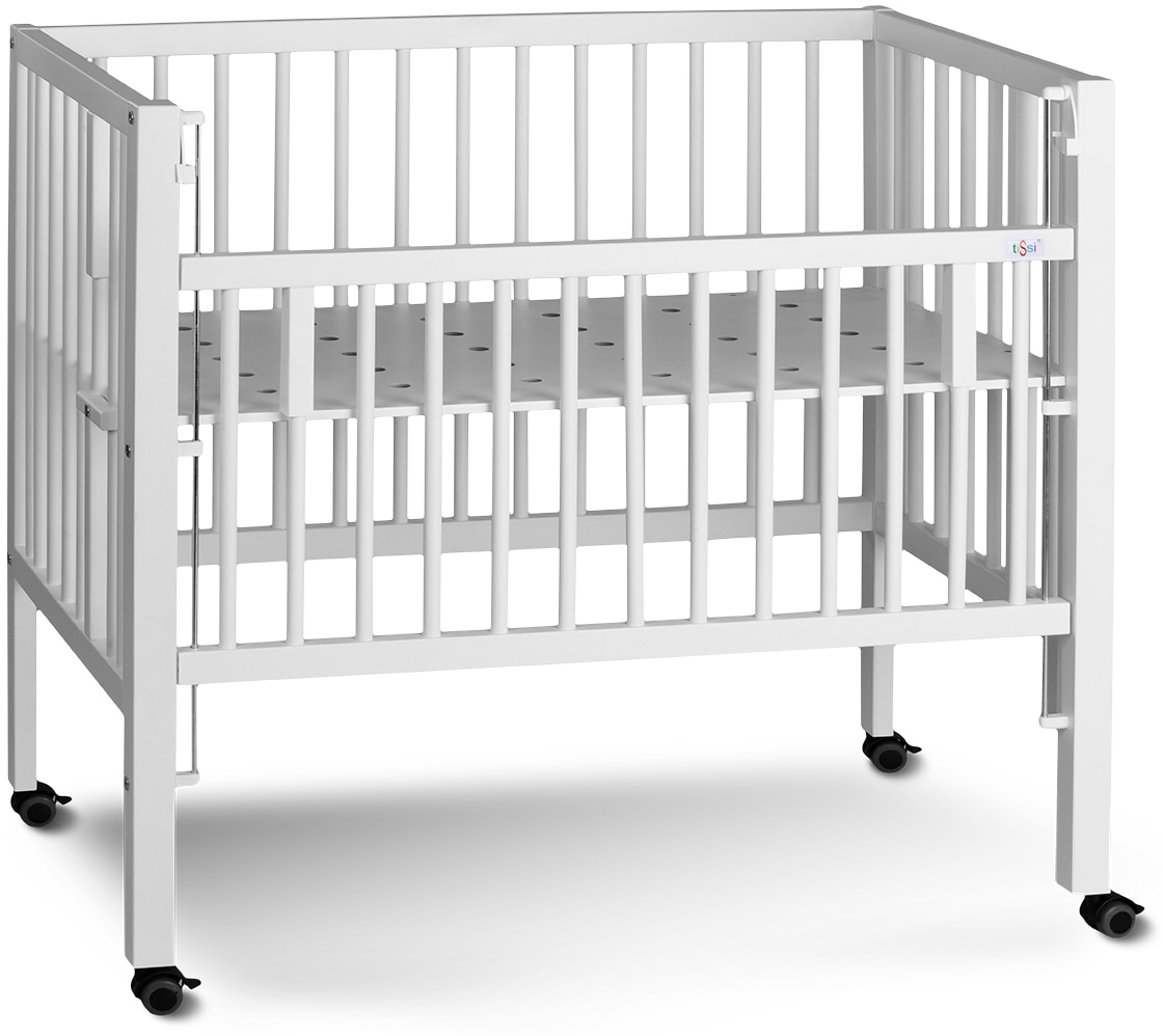 tiSsi® Beistellbett »MAXI Boxspring, weiss«, Made in Europe
